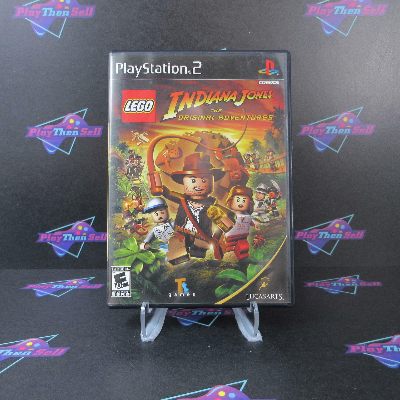 Lego Indiana Jones The Original Adventures PS2 AD/MD Complete CIB - Very Good