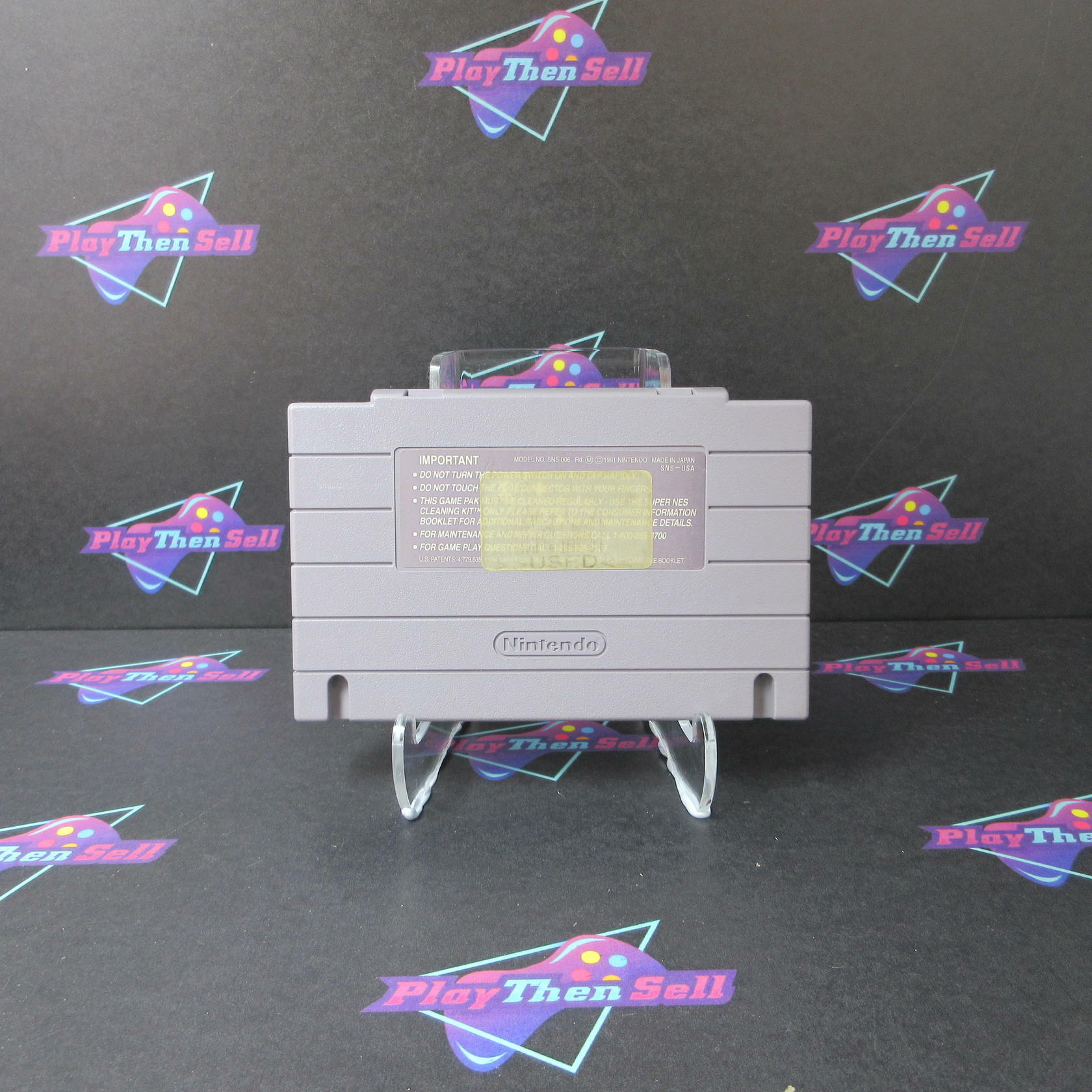 D-Force - Super Nintendo SNES Cartridge Only Authentic / Tested - Very Good