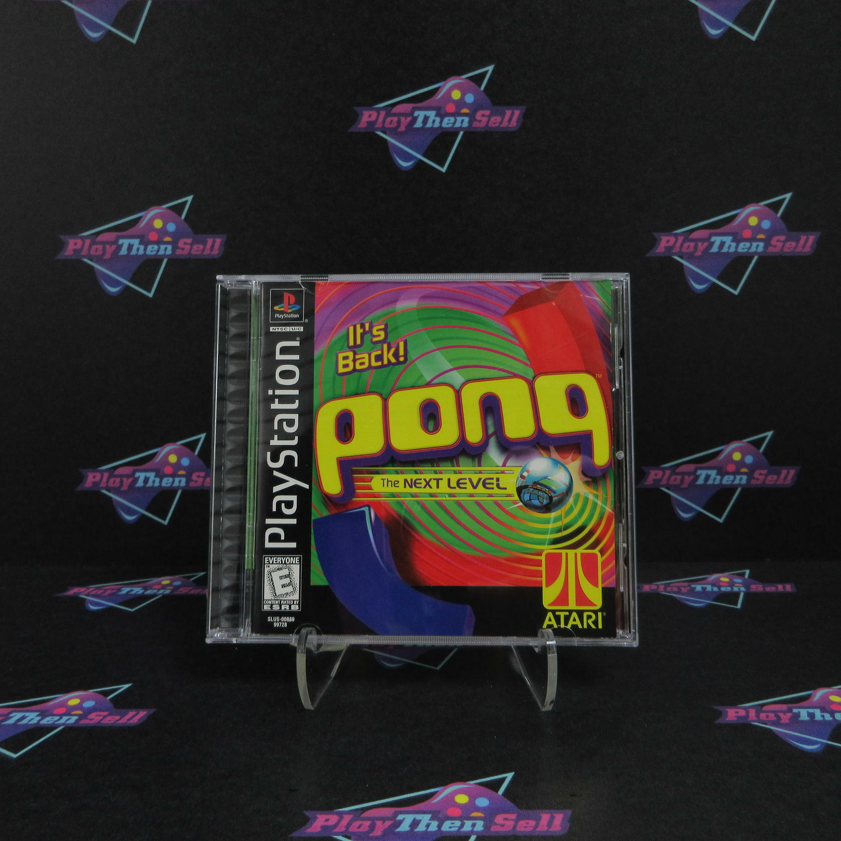 Pong The Next Level PS1 PlayStation 1 MD - Very Good