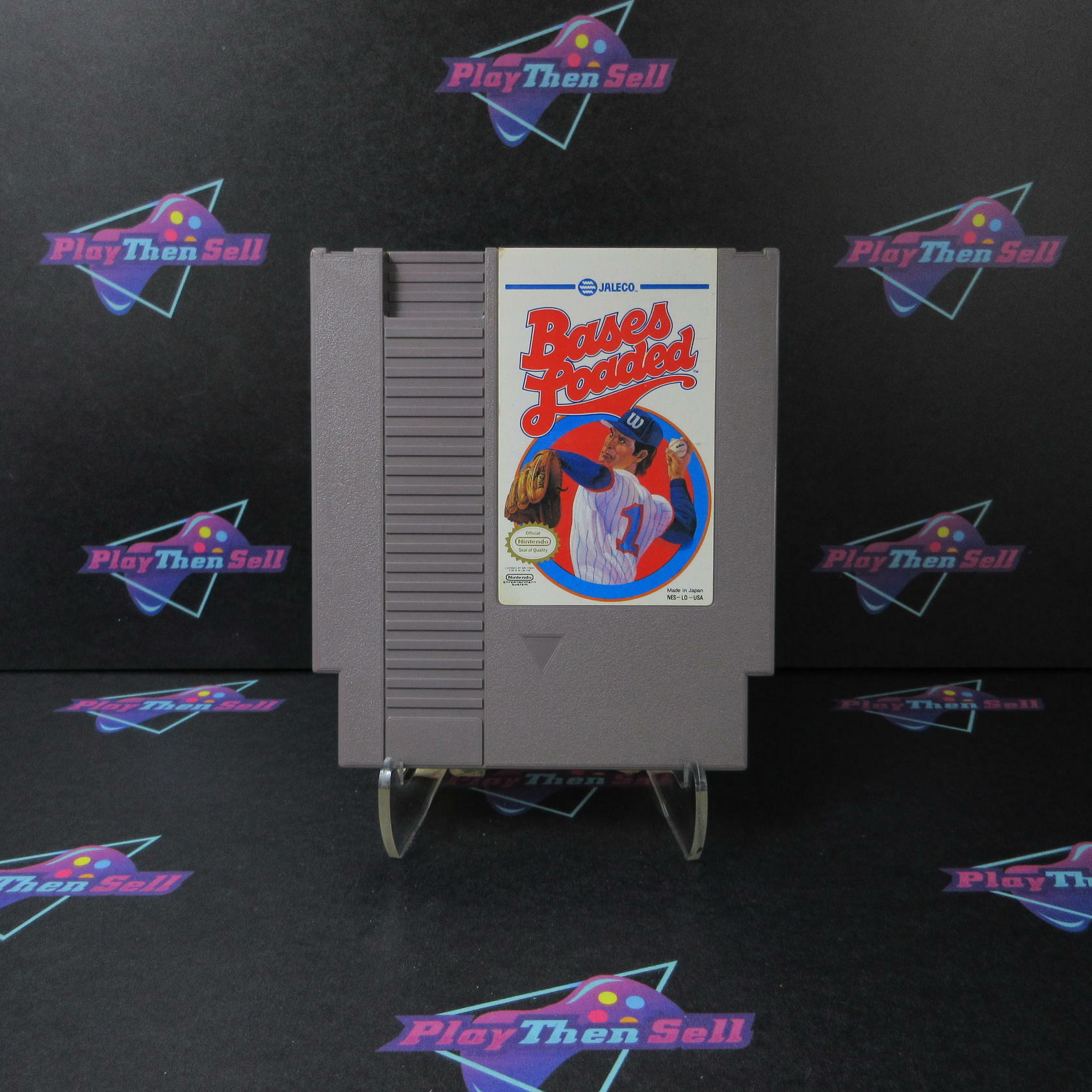 Bases Loaded Nintendo NES Cart Only Authentic / Tested - Very Good