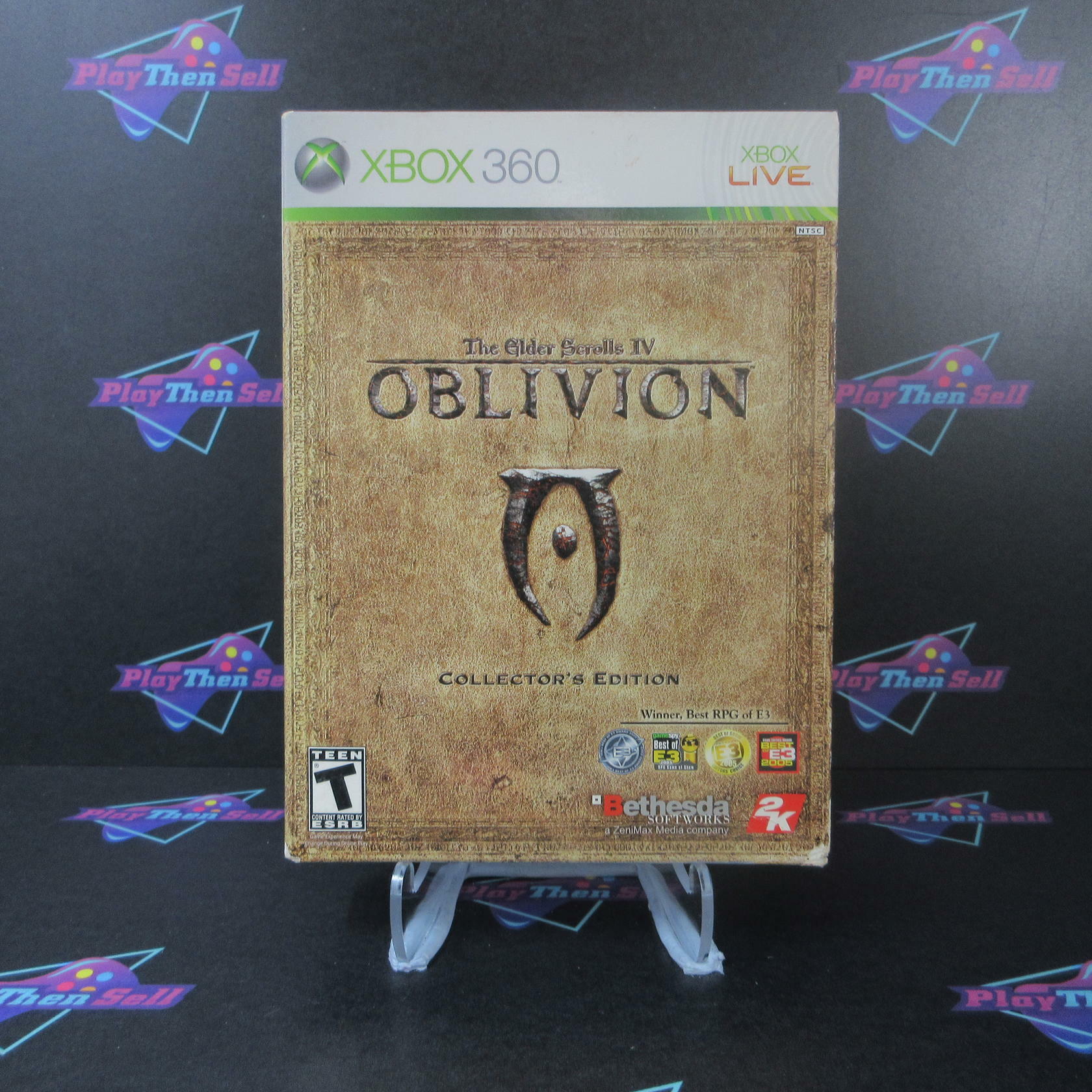 The Elder Scrolls IV: Oblivion Collector's Edition - Xbox 360 AD - No Coin - Very Good