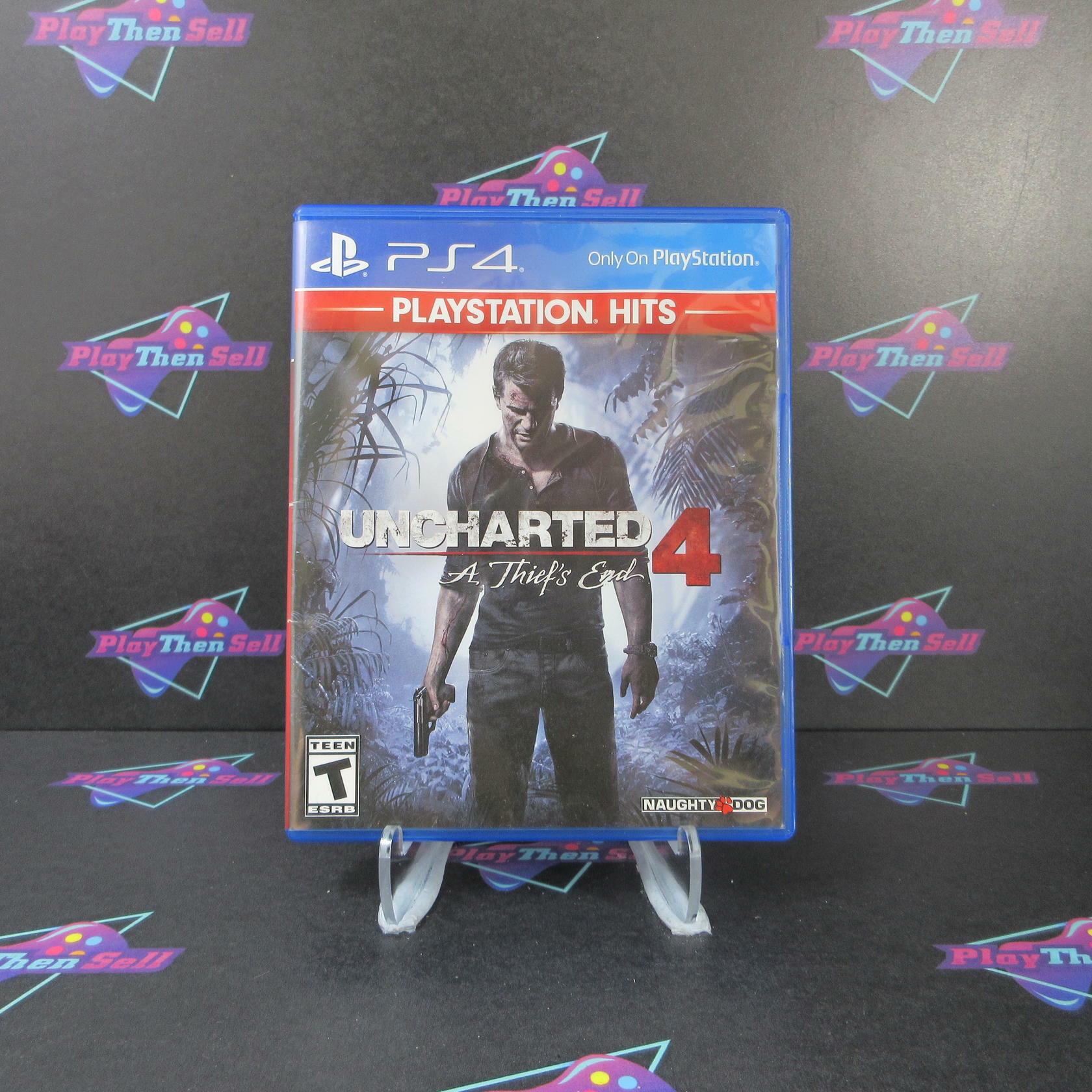 Uncharted 4 A Thief's End PS4 PlayStation 4 PlayStation Hits - Like New