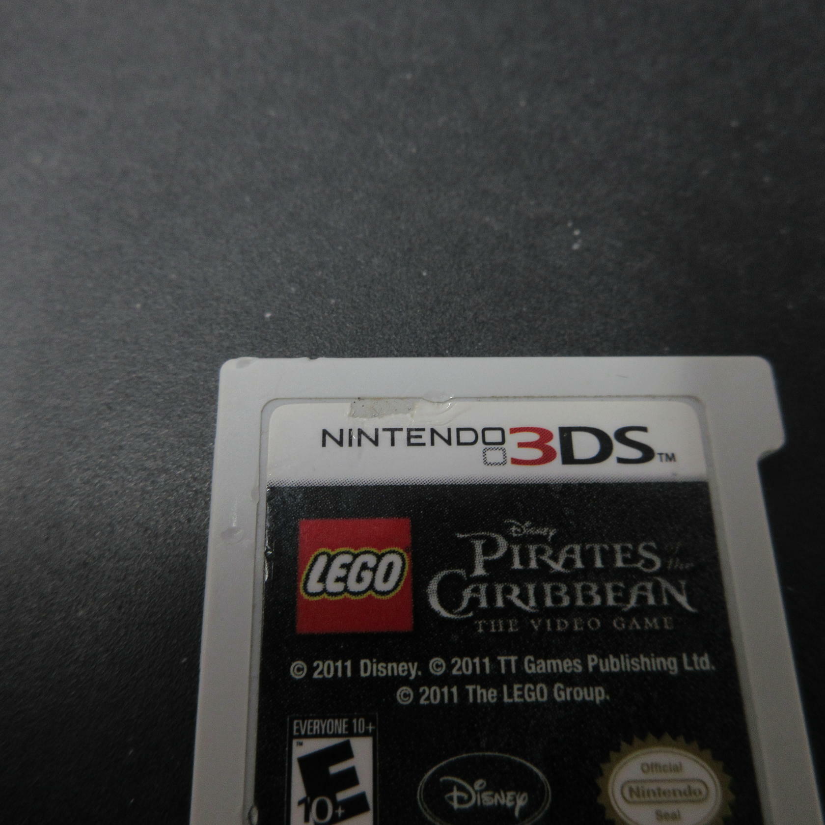 Lego Pirates of the Caribbean Nintendo 3DS Cartridge Only AD Authentic / Tested - Very Good
