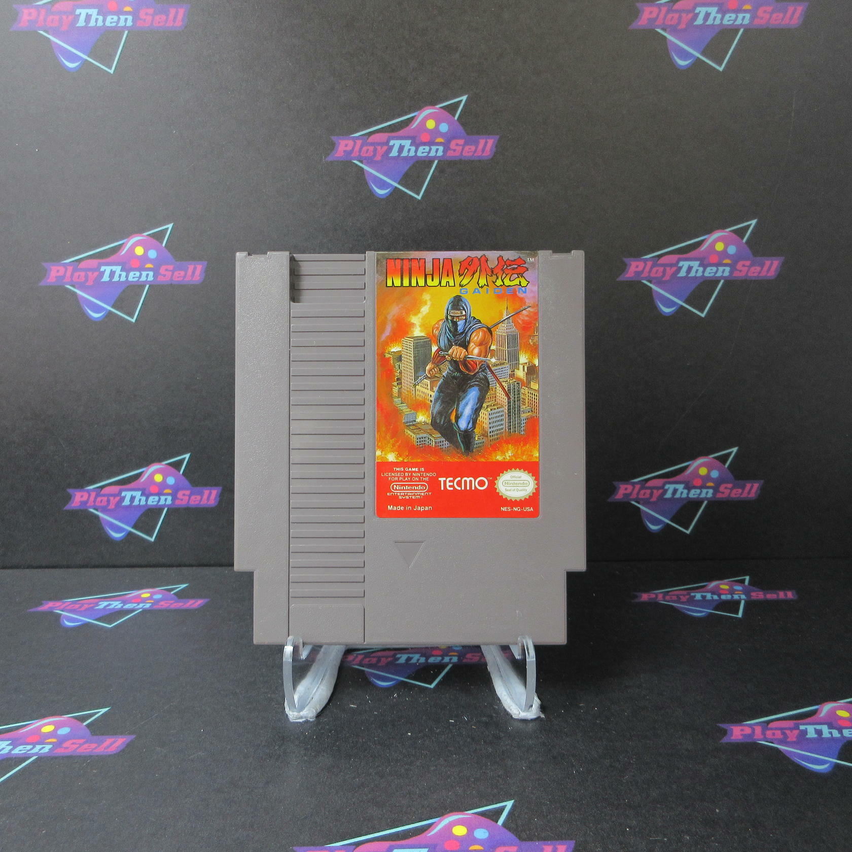 Ninja Gaiden Nintendo NES Cart Only Authentic / Tested - Very Good
