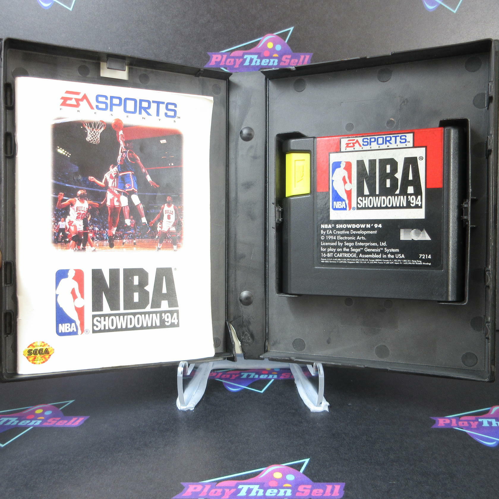 NBA Showdown '94 - Sega Genesis AD/MD/CS Complete CIB - Very Good