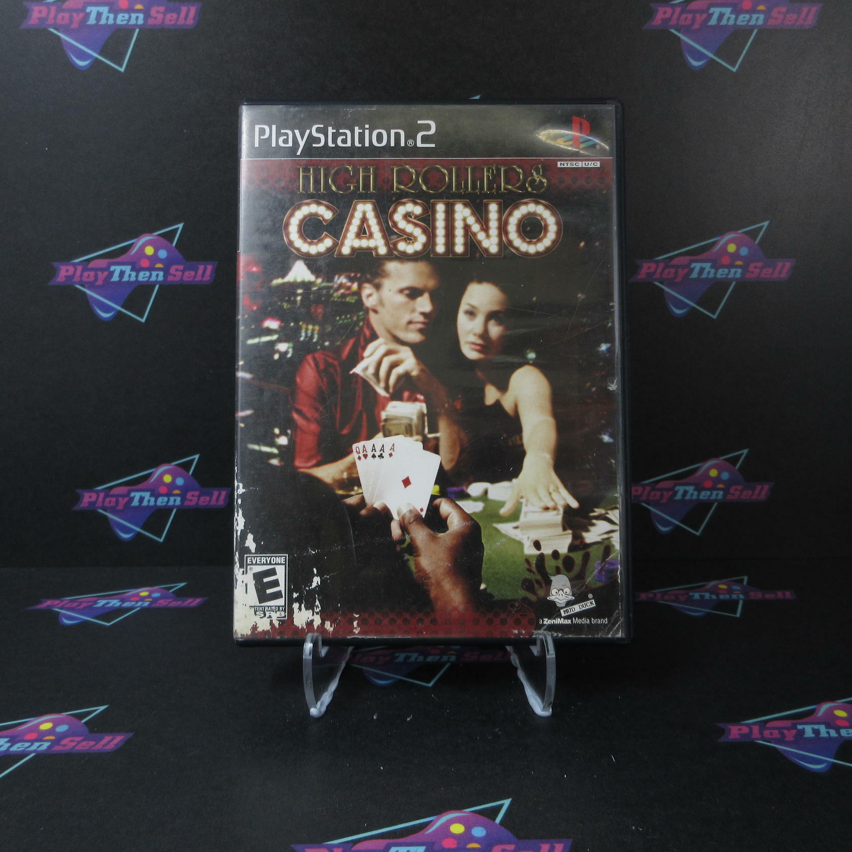 High Rollers Casino PS2 PlayStation 2 AD/NM - Very Good