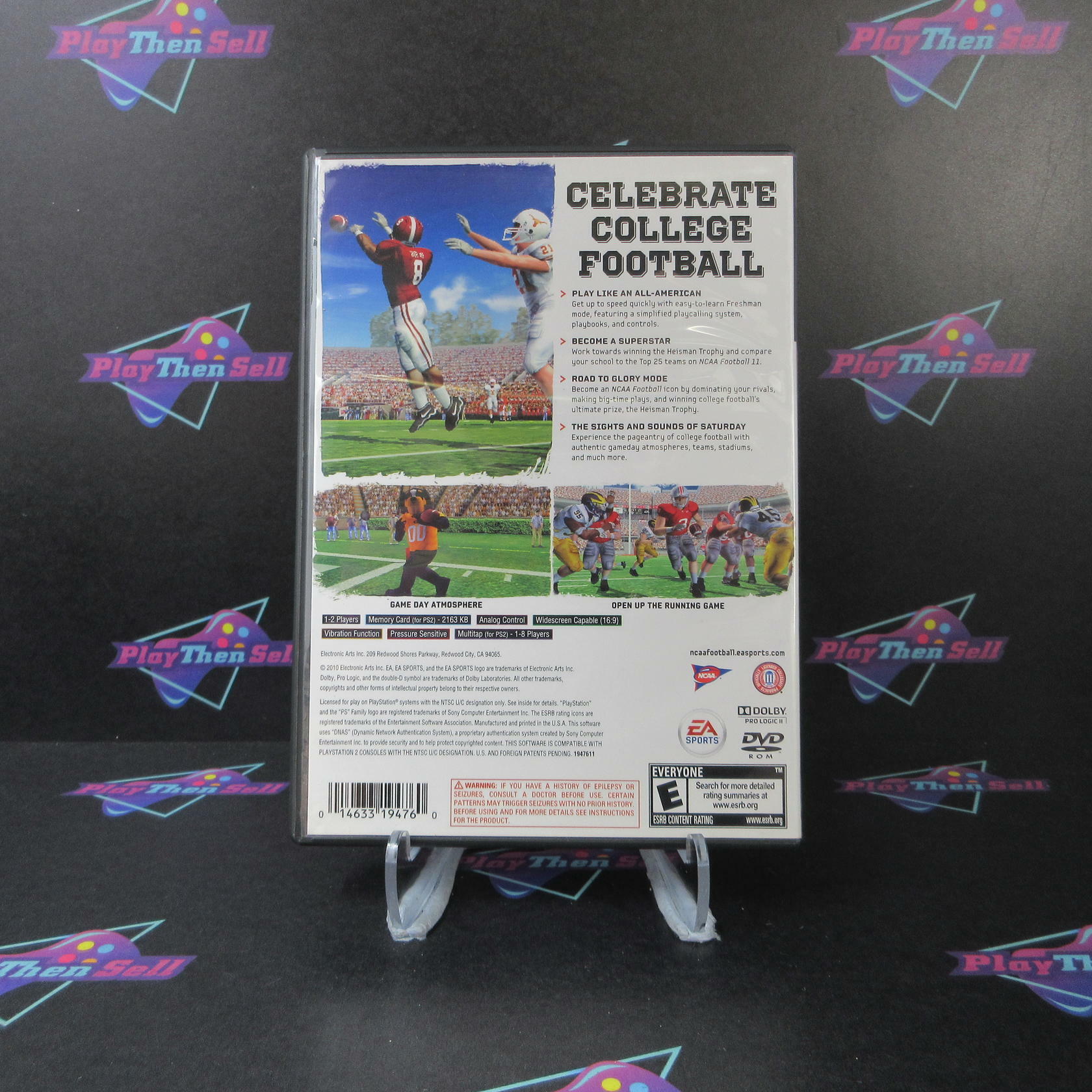 NCAA Football 11 PS2 PlayStation 2 - Like New