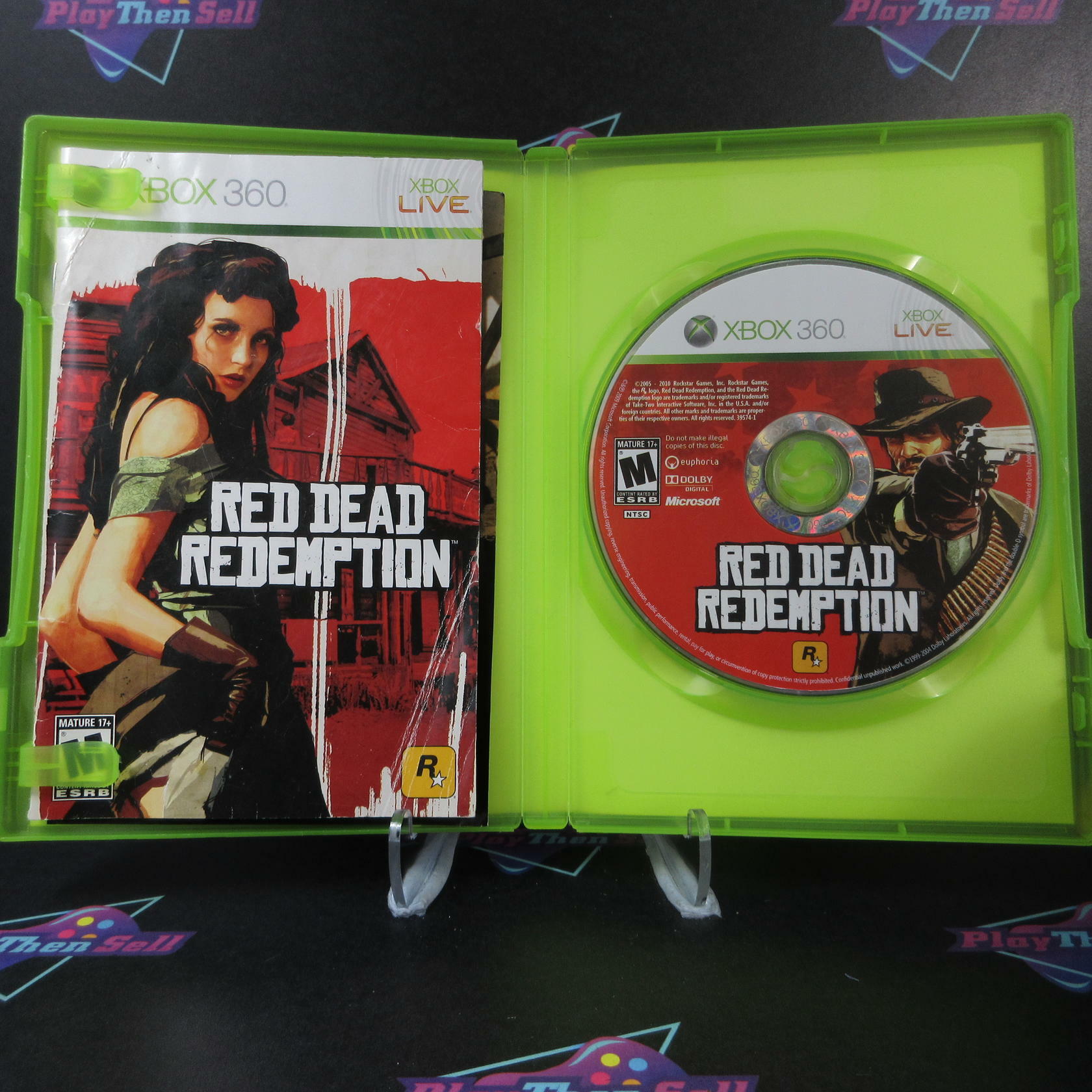 Red Dead Redemption Xbox 360 MD Complete CIB - Very Good