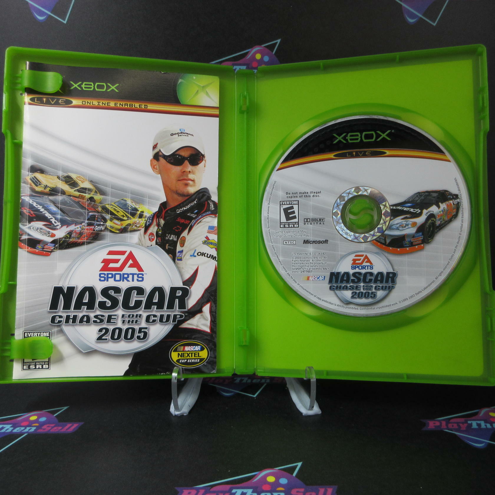 Nascar 2005 Chase for the Cup Xbox AD Complete CIB - Very Good