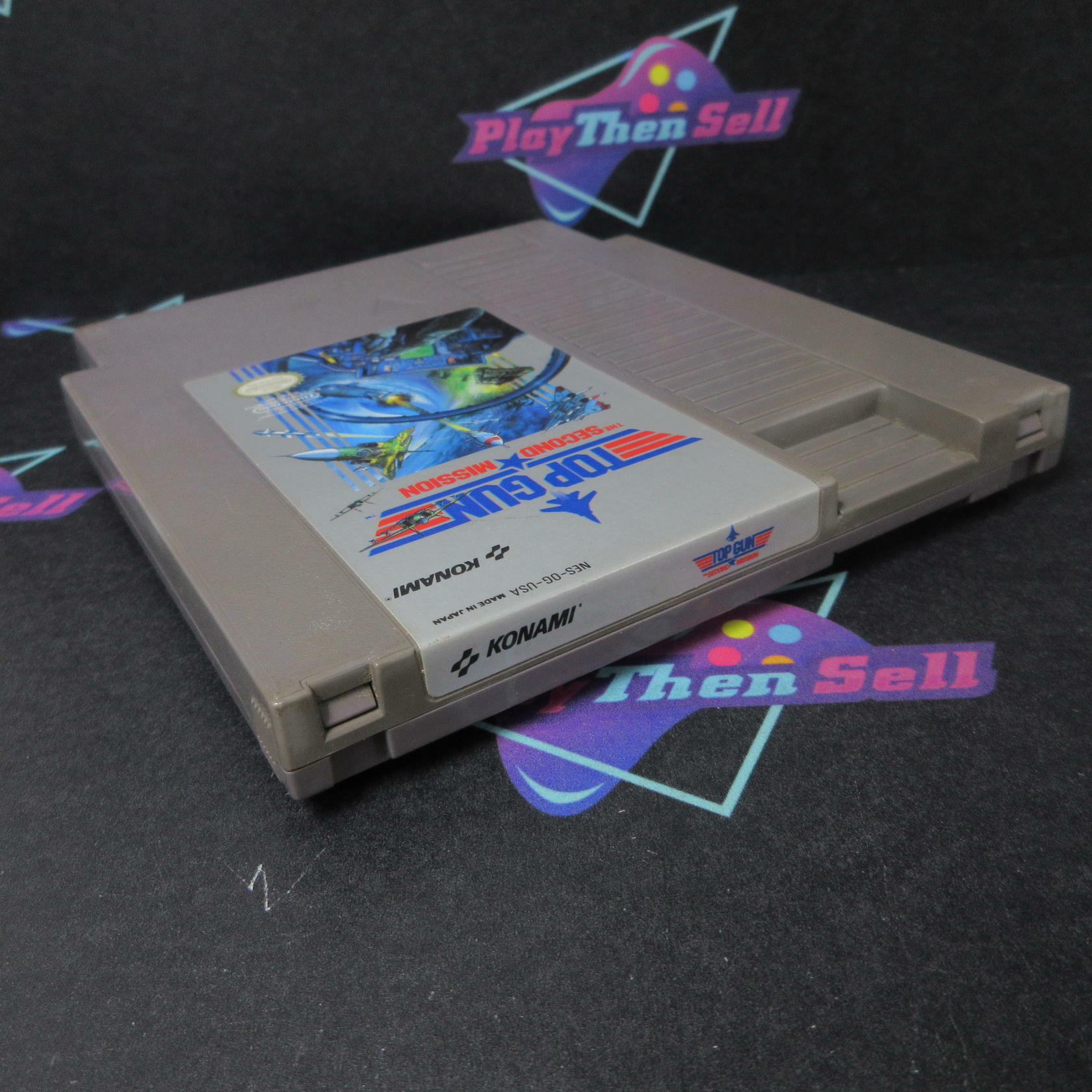 Top Gun The Second Mission NES Cartridge Only Authentic / Tested - Very Good