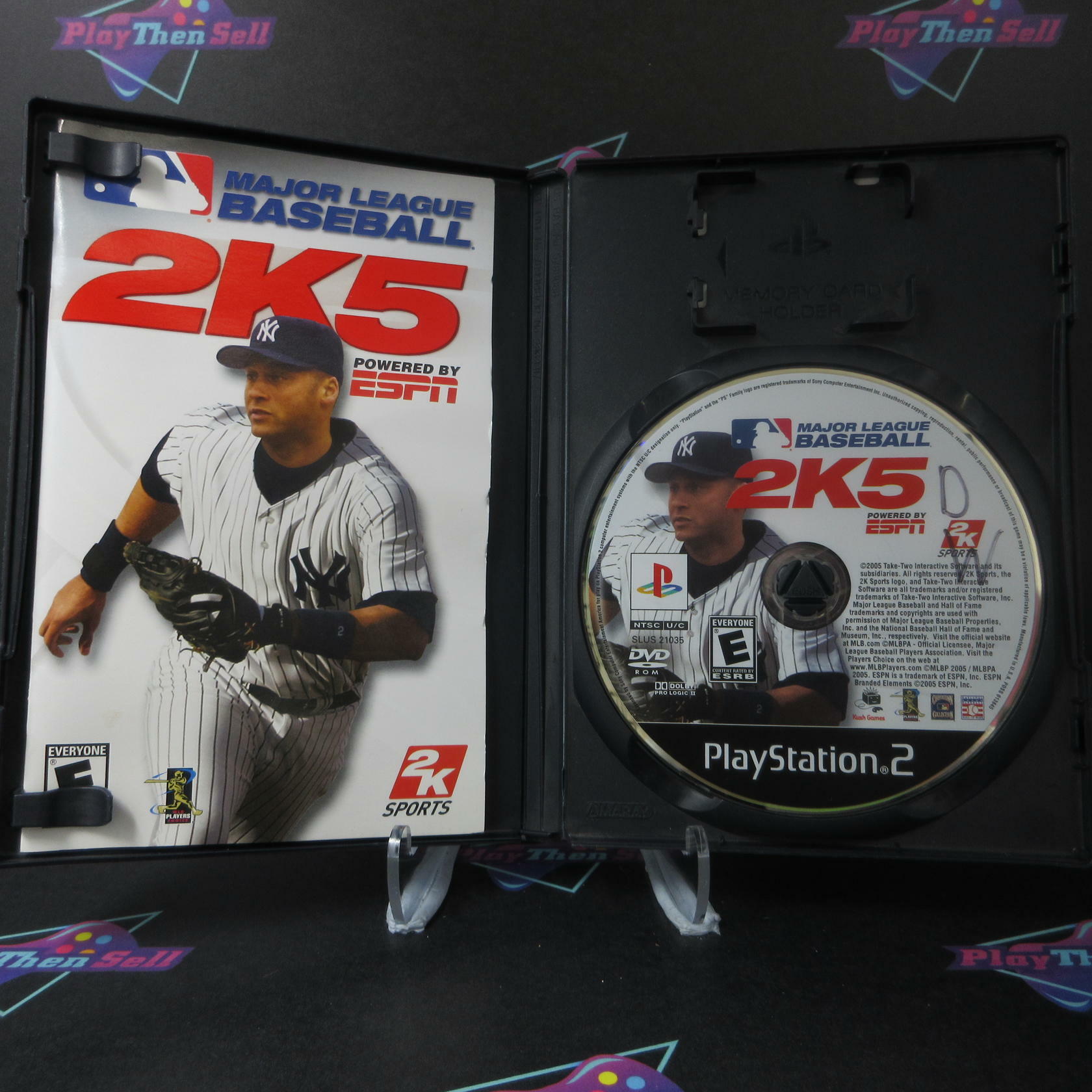 MLB 2K5 PS2 PlayStation 2 AD/DD Complete CIB - Very Good