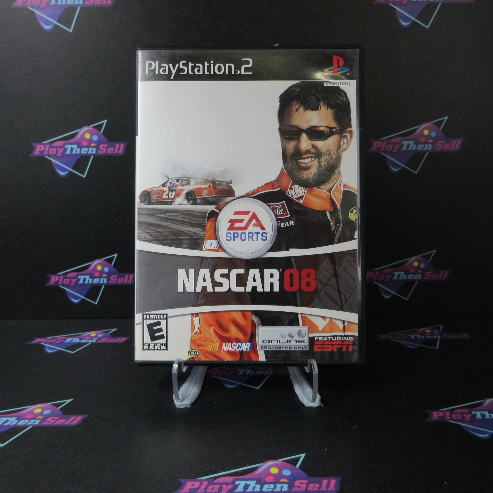 NASCAR 08 PS2 PlayStation 2 AD/DD Complete CIB - Very Good