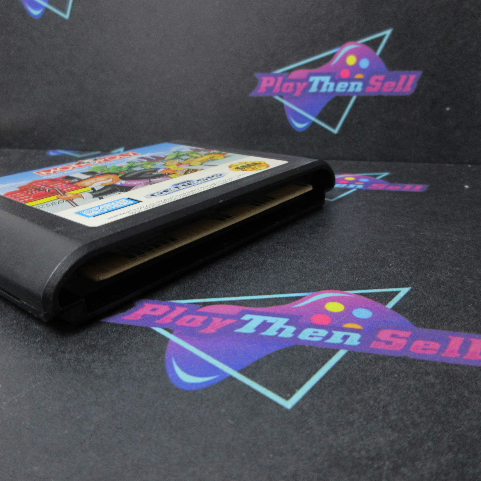 Monopoly Sega Genesis Cartridge Only Authentic / Tested - Very Good