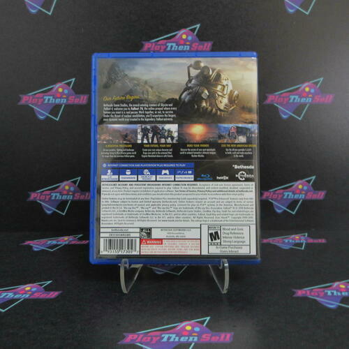 Fallout 76 PS4 PlayStation 4 - Like New