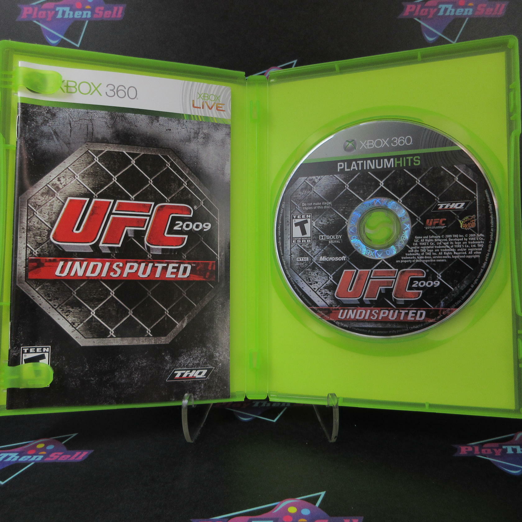 UFC 2009 Undisputed Xbox 360 Platinum Hits - Like New