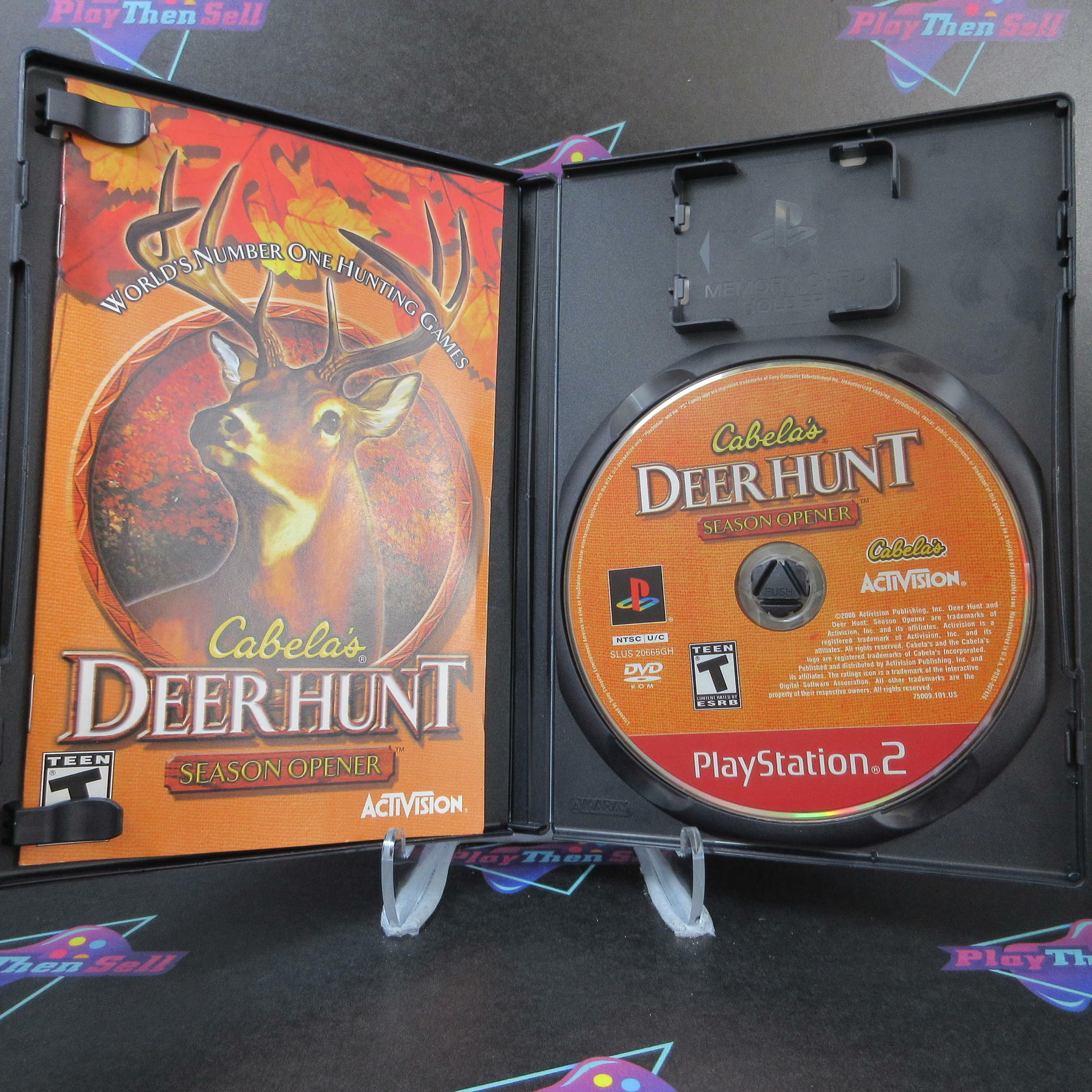 Cabela's Deer Hunt Season Opener GH + Reg Card PlayStation 2 AD Complete CIB - Very Good