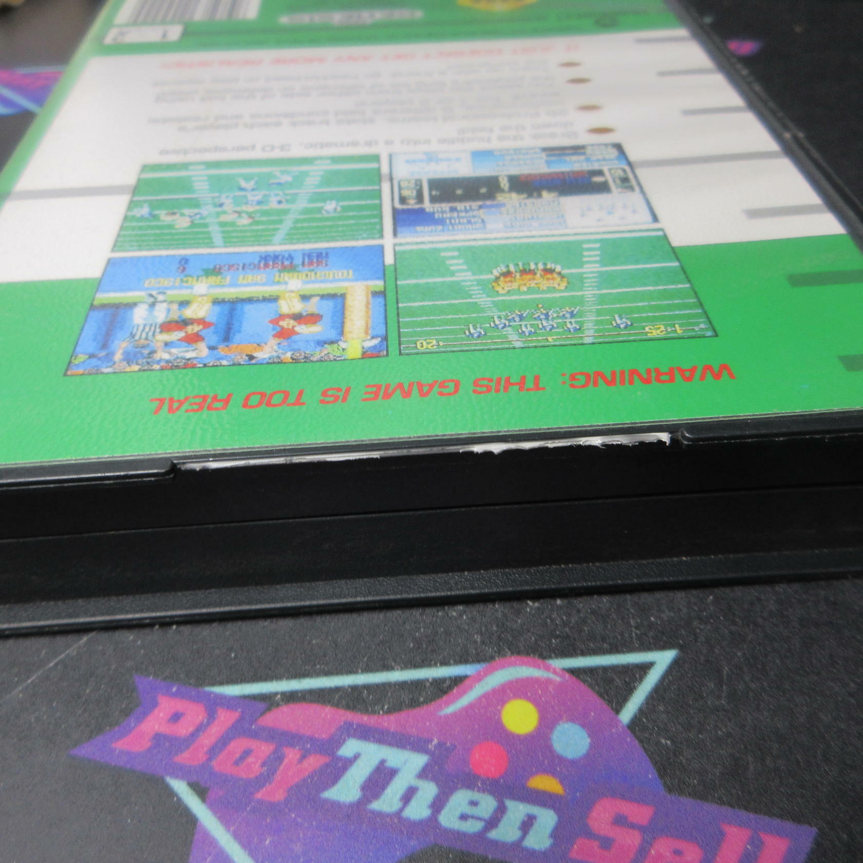 Pro Quarterback Sega Genesis Boxed Complete CIB - Very Good