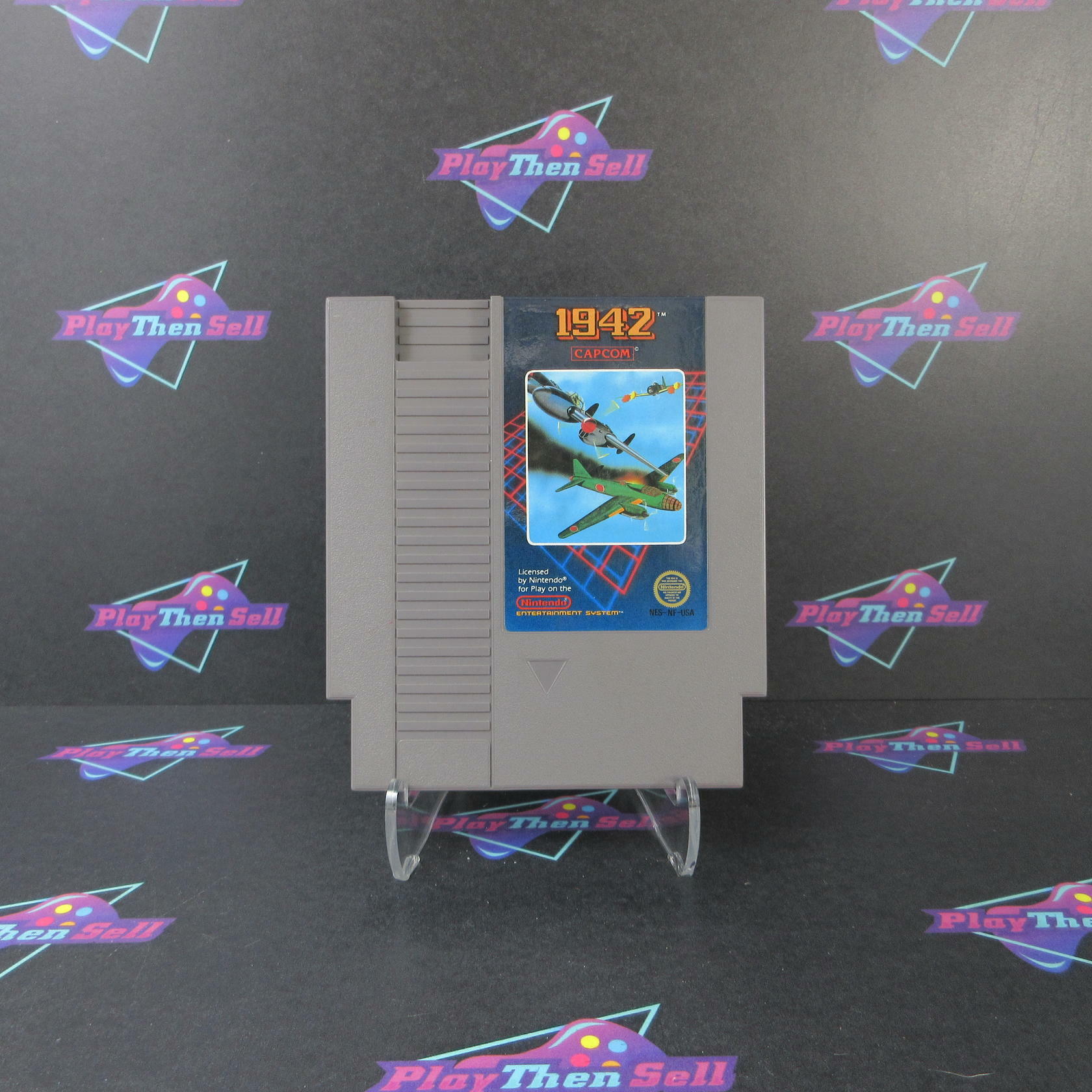 1942 Nintendo NES Cartridge Only AD Authentic / Tested - Very Good