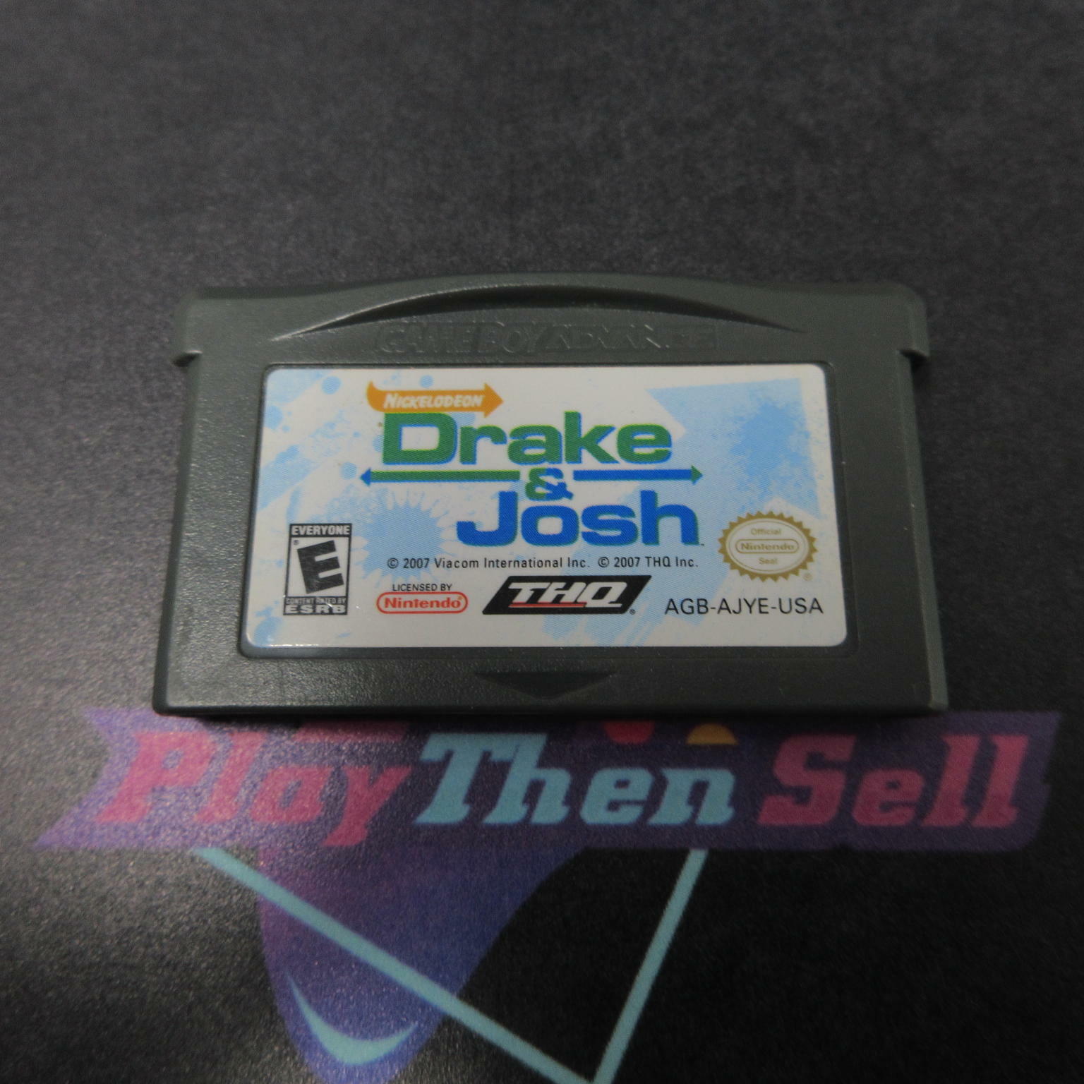 Drake & Josh Gameboy Advance GBA Cart - Very Good