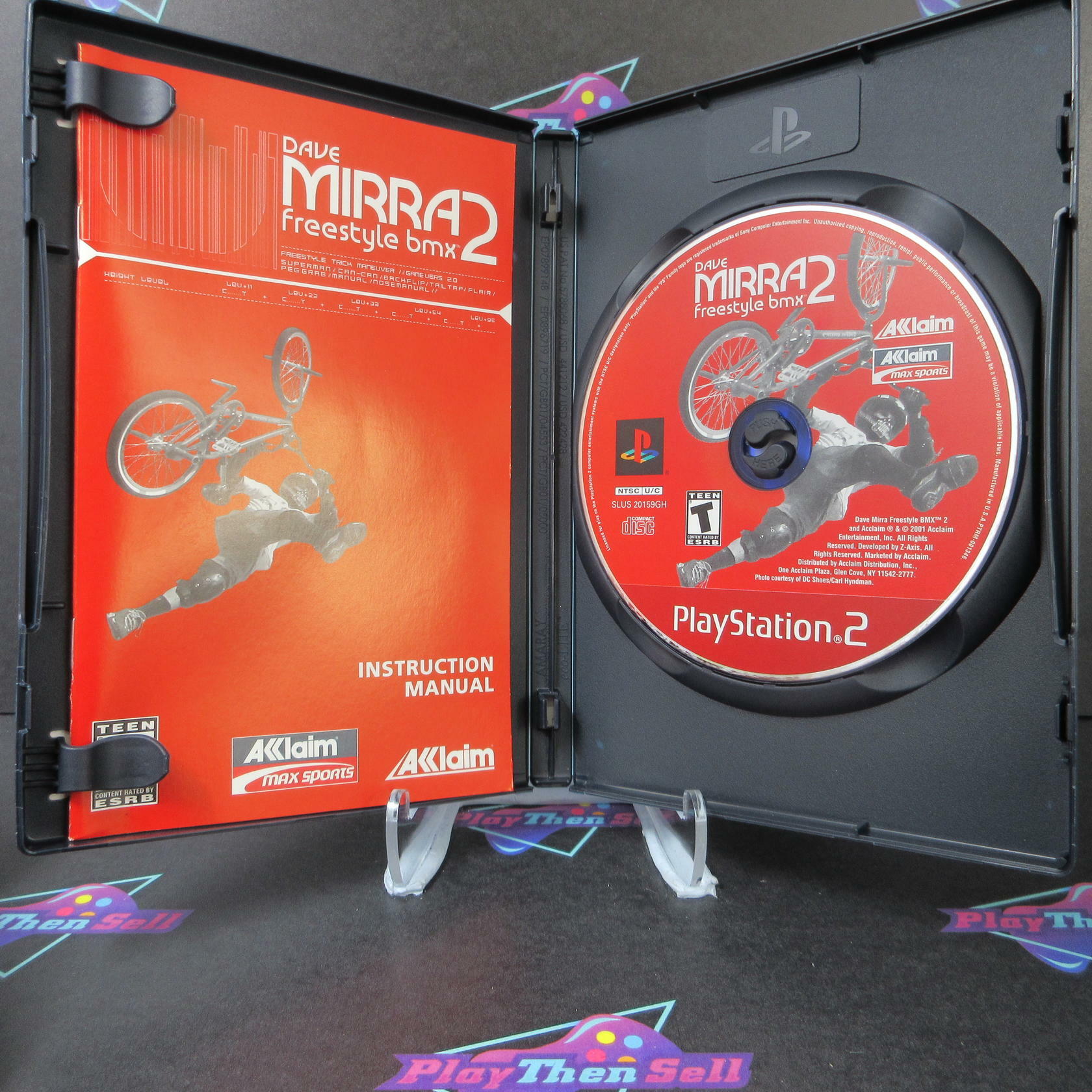 Dave Mirra Freestyle BMX 2 PS2 PlayStation 2 GH - Like New