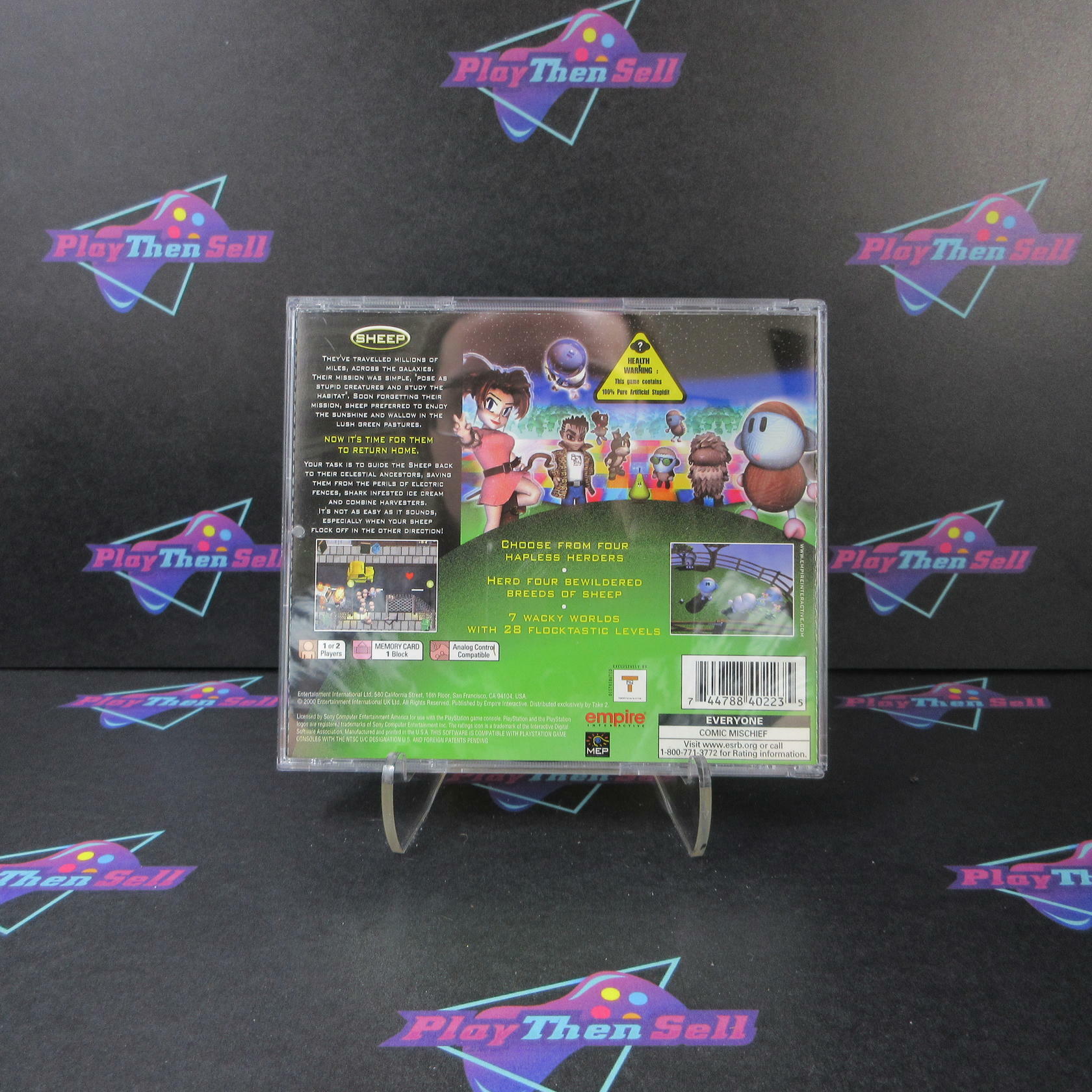 Sheep PS1 Playstation 1 - Very Good