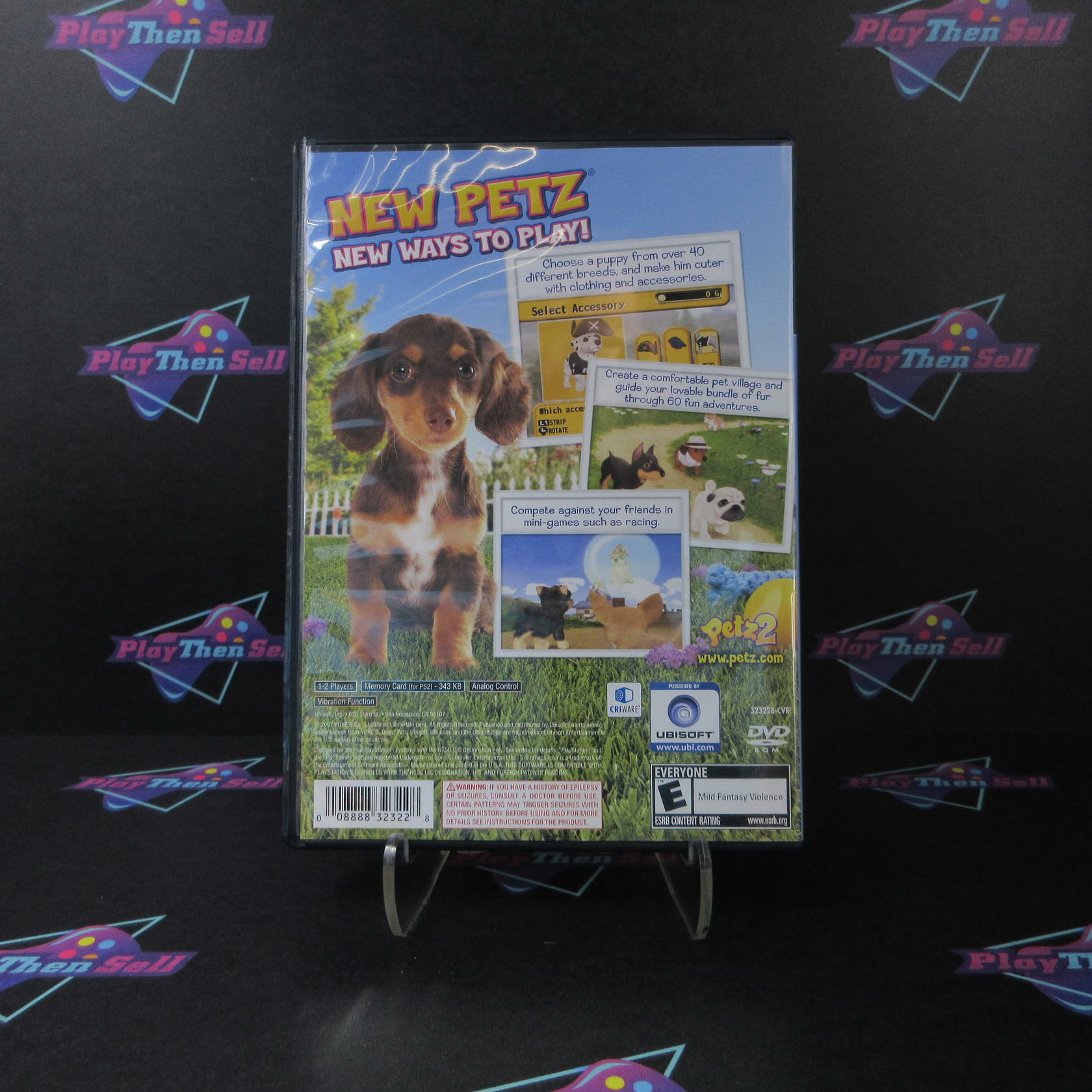 Petz Dogz 2 PS2 PlayStation 2 - Like New
