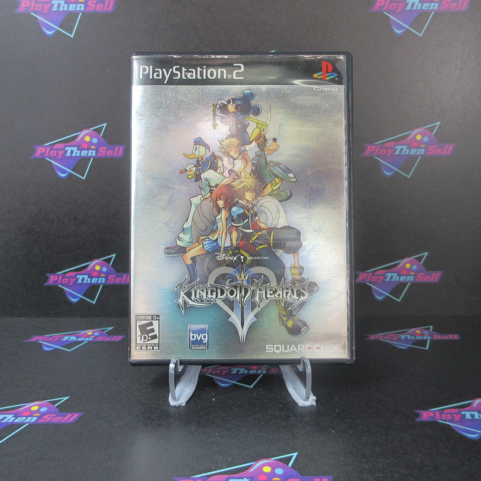 Kingdom Hearts II PS2 PlayStation 2 AD/NM - Very Good