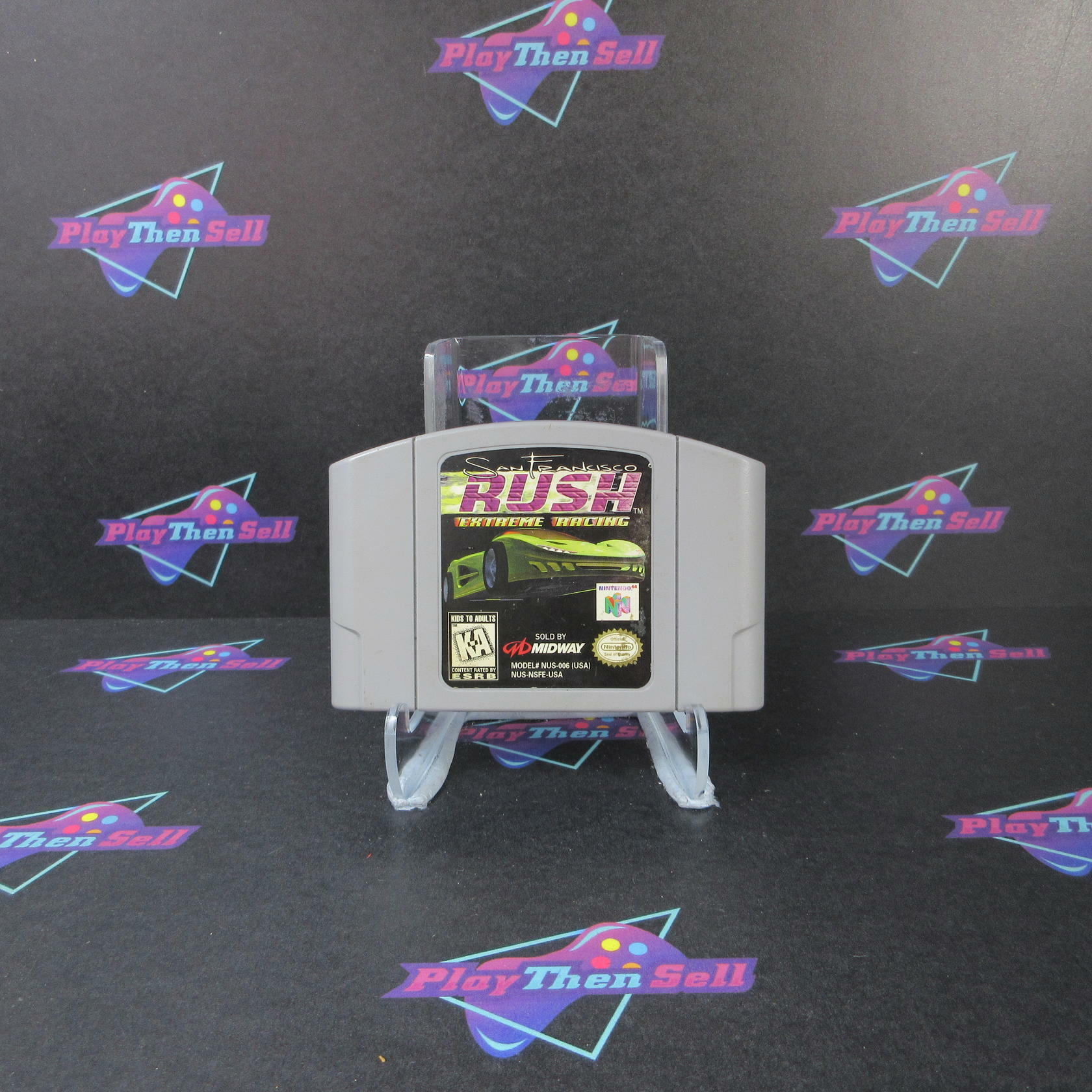 San Francisco Rush Extreme Racing Nintendo 64 N64 Cart Only Authentic/Tested - Very Good