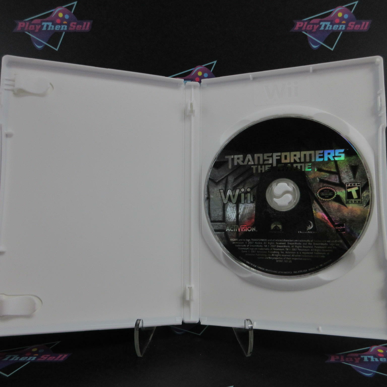 Transformers the Game Nintendo Wii - Very Good