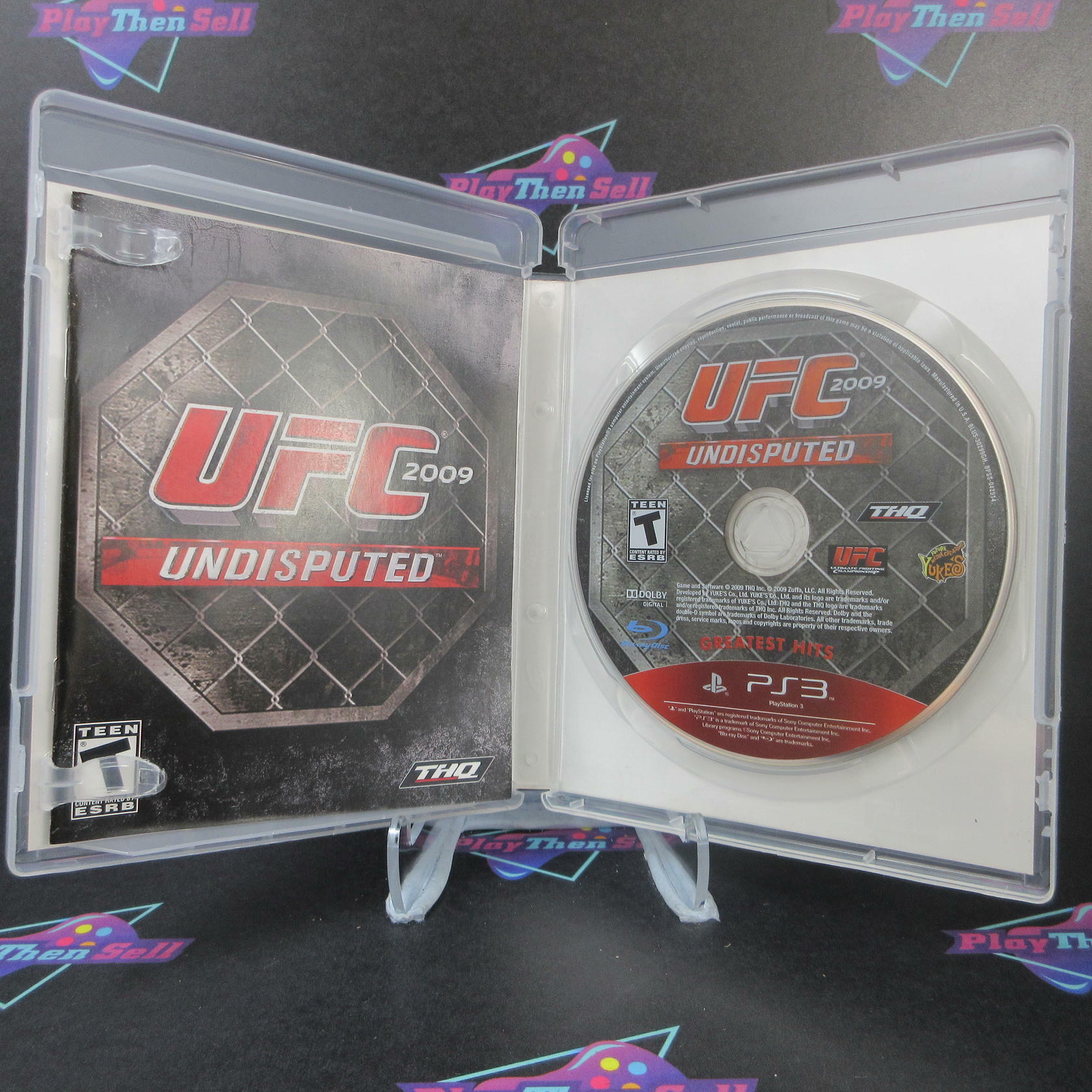 UFC 2009 Undisputed PS3 PlayStation 3 Greatest Hits - Like New