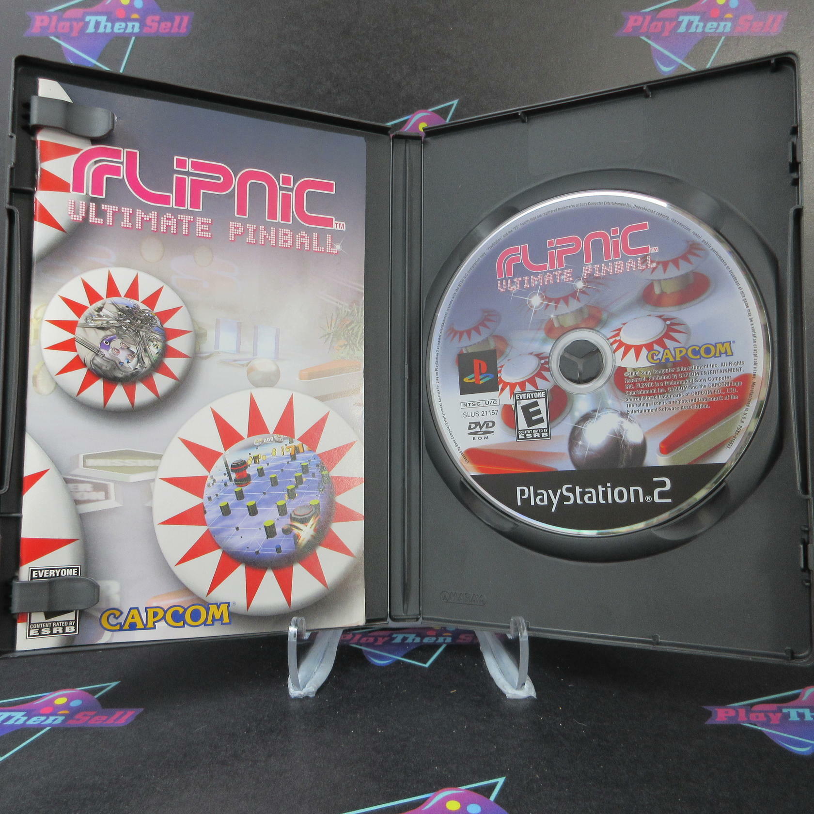 Flipnic Ultimate Pinball PS2 PlayStation 2 Complete - Excellent