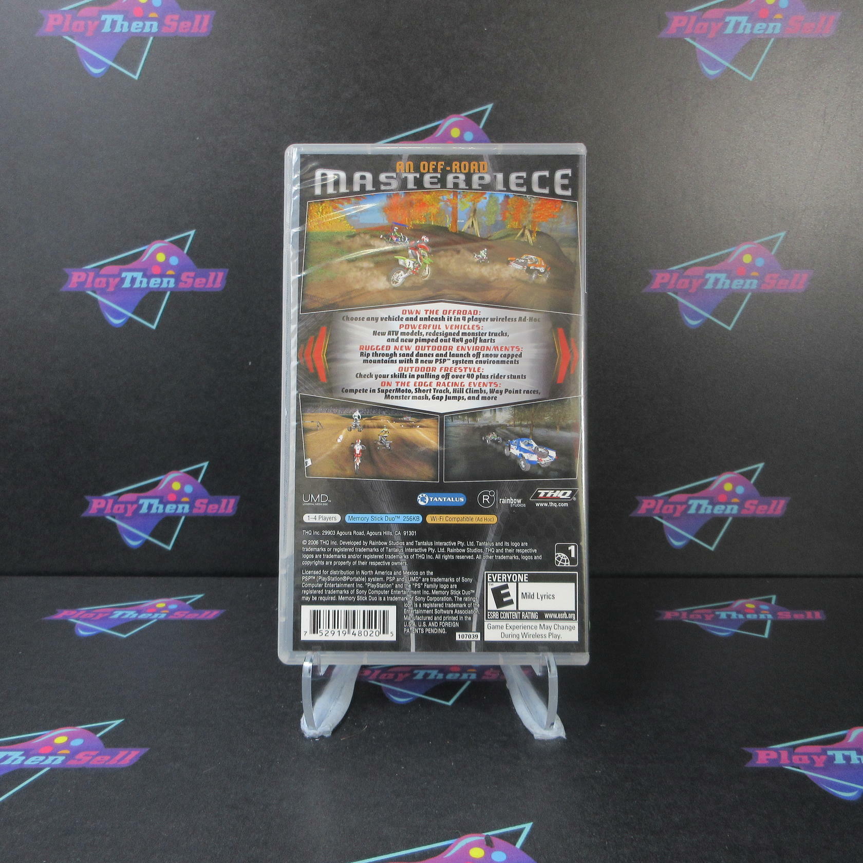MX vs. ATV On The Edge Clear UMD Sony PSP - Very Good
