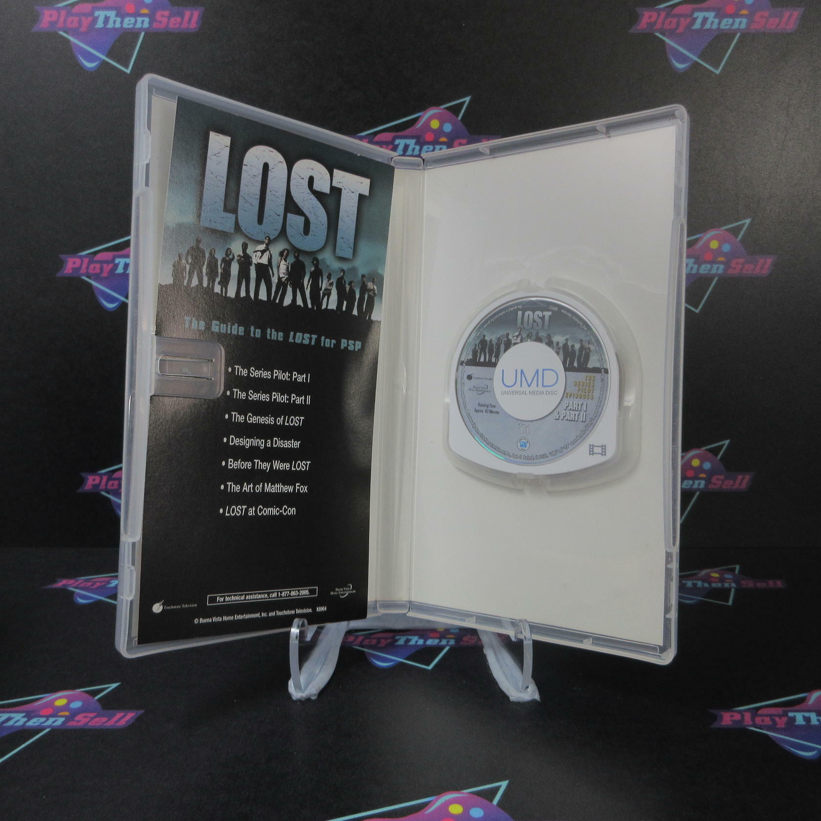 Lost The Series Pilot Episodes, Part I & Part II - Sony PSP UMD - Like New