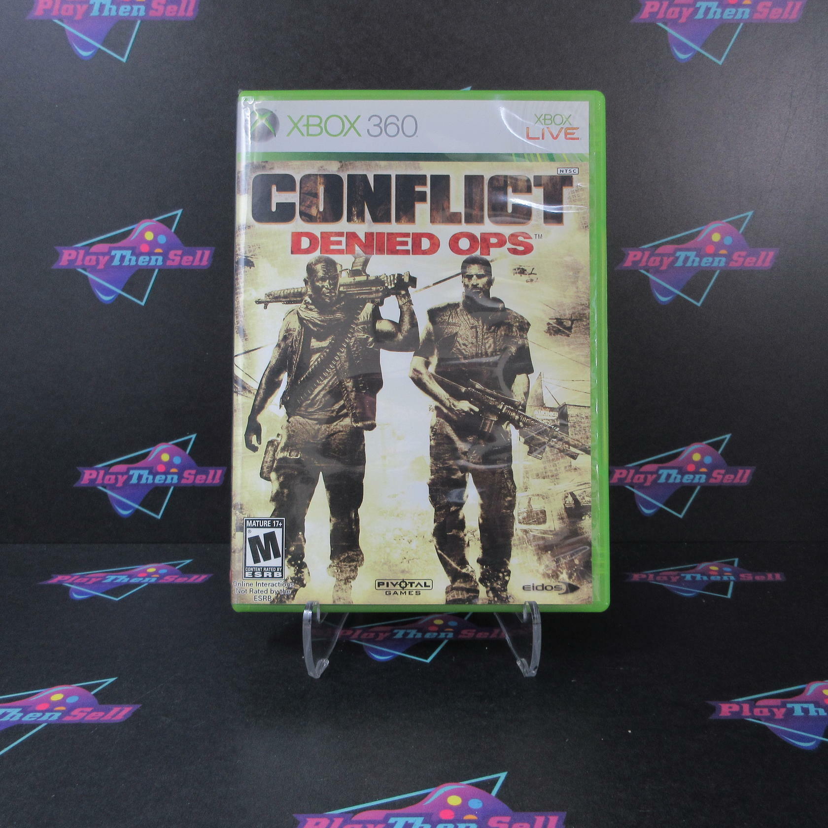 Conflict Denied Ops Xbox 360 AD Complete CIB - Very Good
