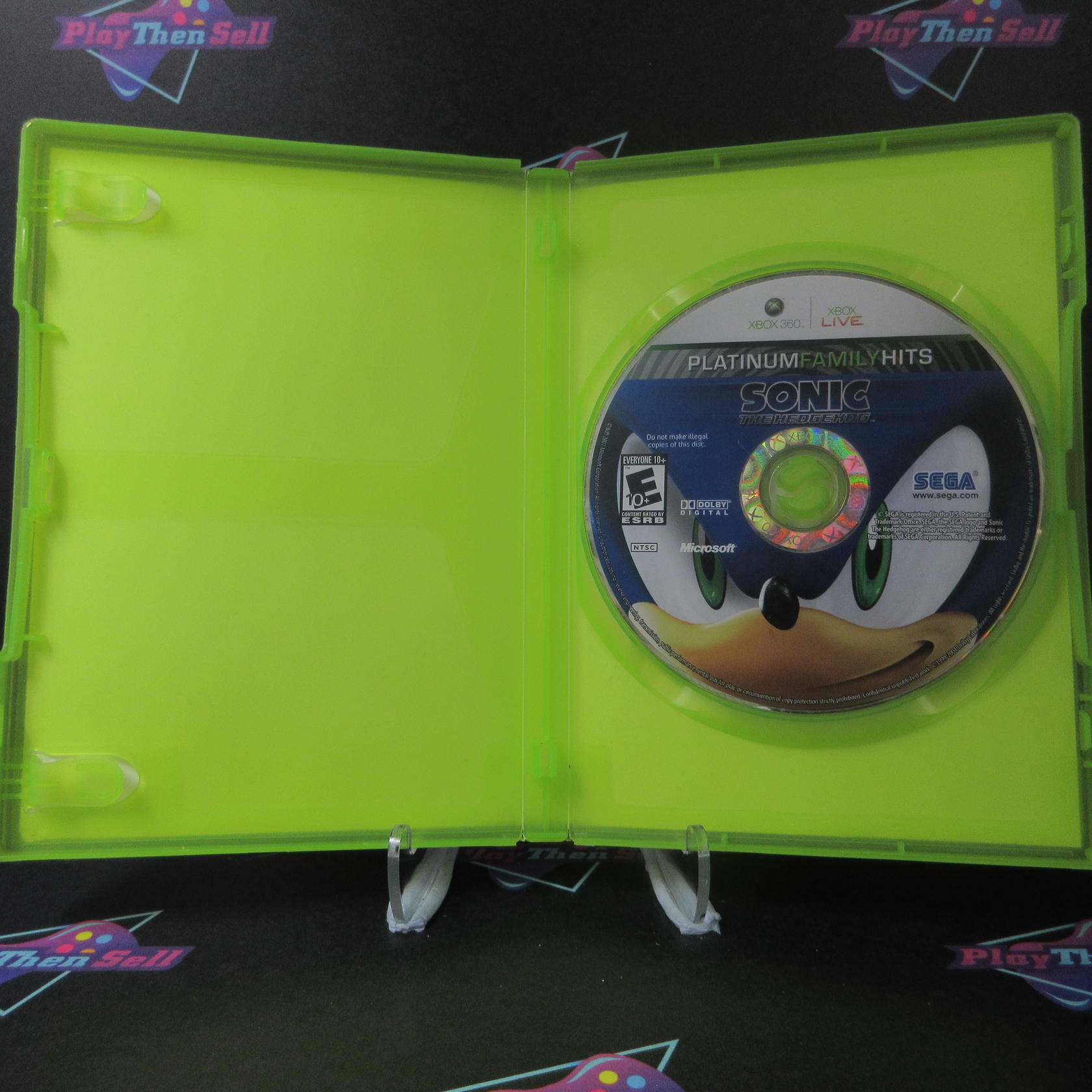 Sonic the Hedgehog PH Xbox 360 AD/NM - Very Good