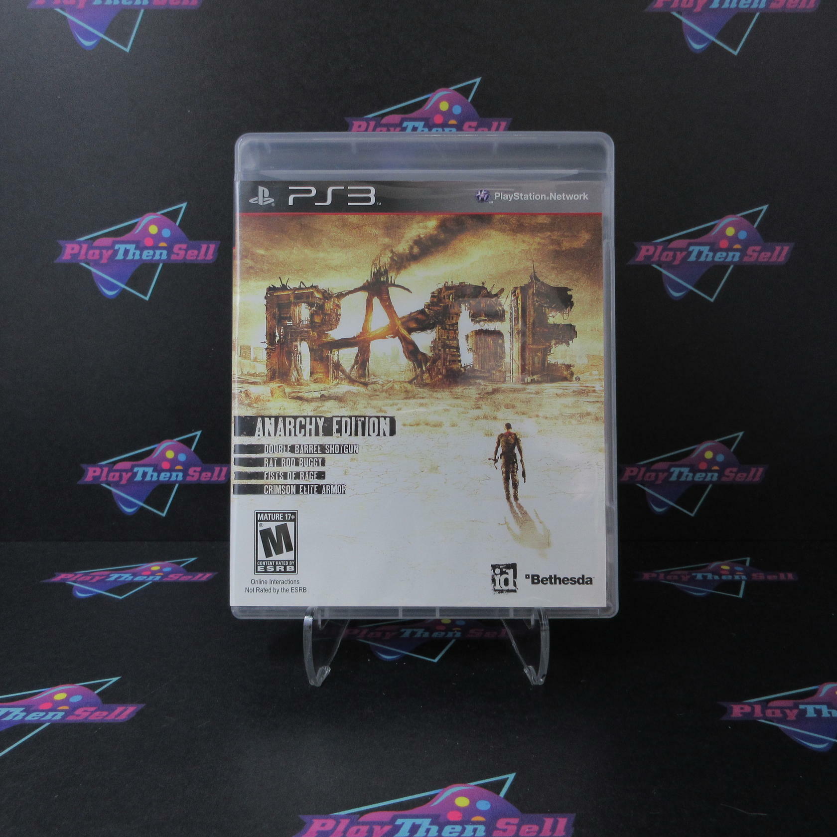 Rage Anarchy Edition PS3 PlayStation 3 - Very Good