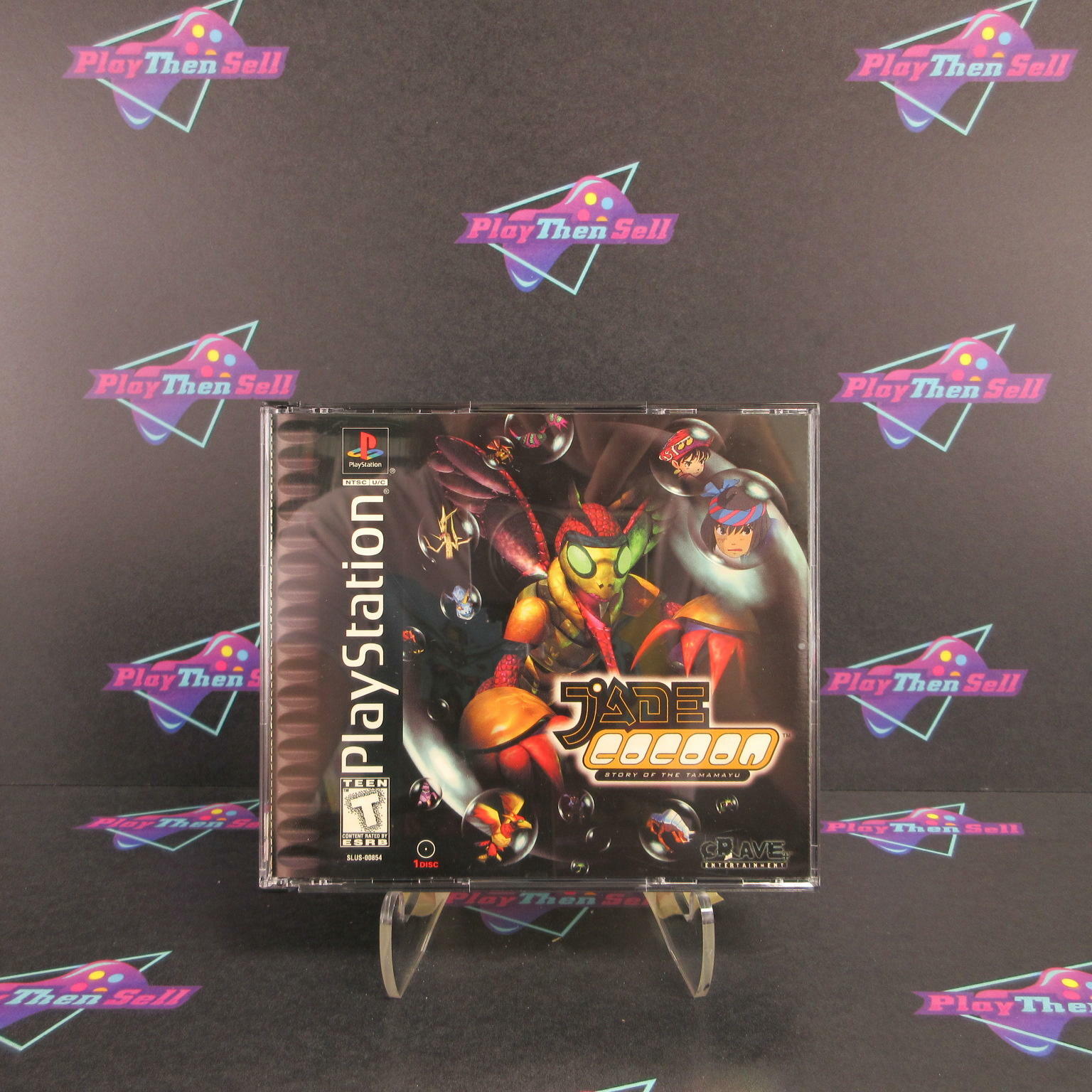 Jade Cocoon Story of Tamamayu + Reg Card PlayStation 1 AD - Very Good