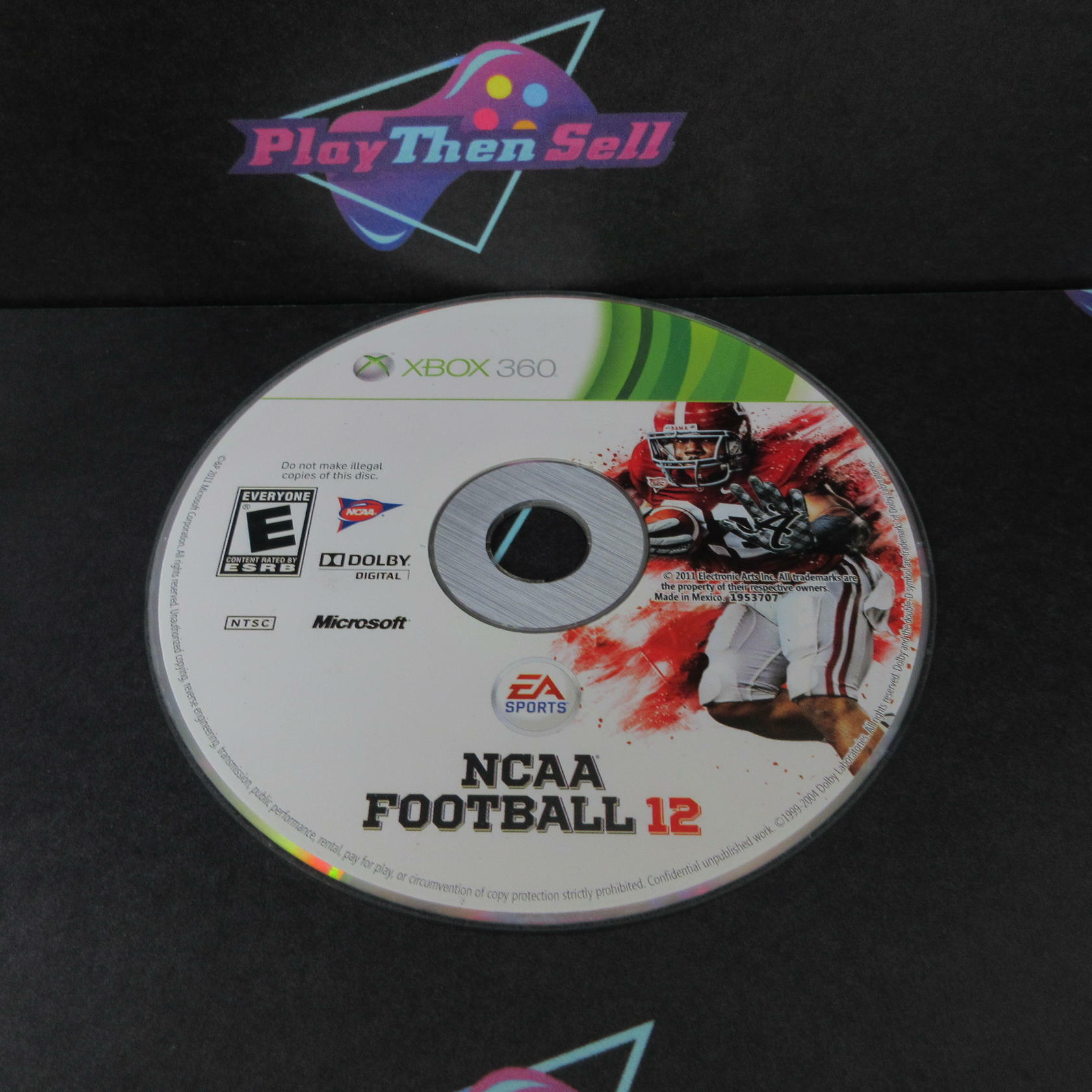NCAA Football 12 Xbox 360 DD/NM - Very Good