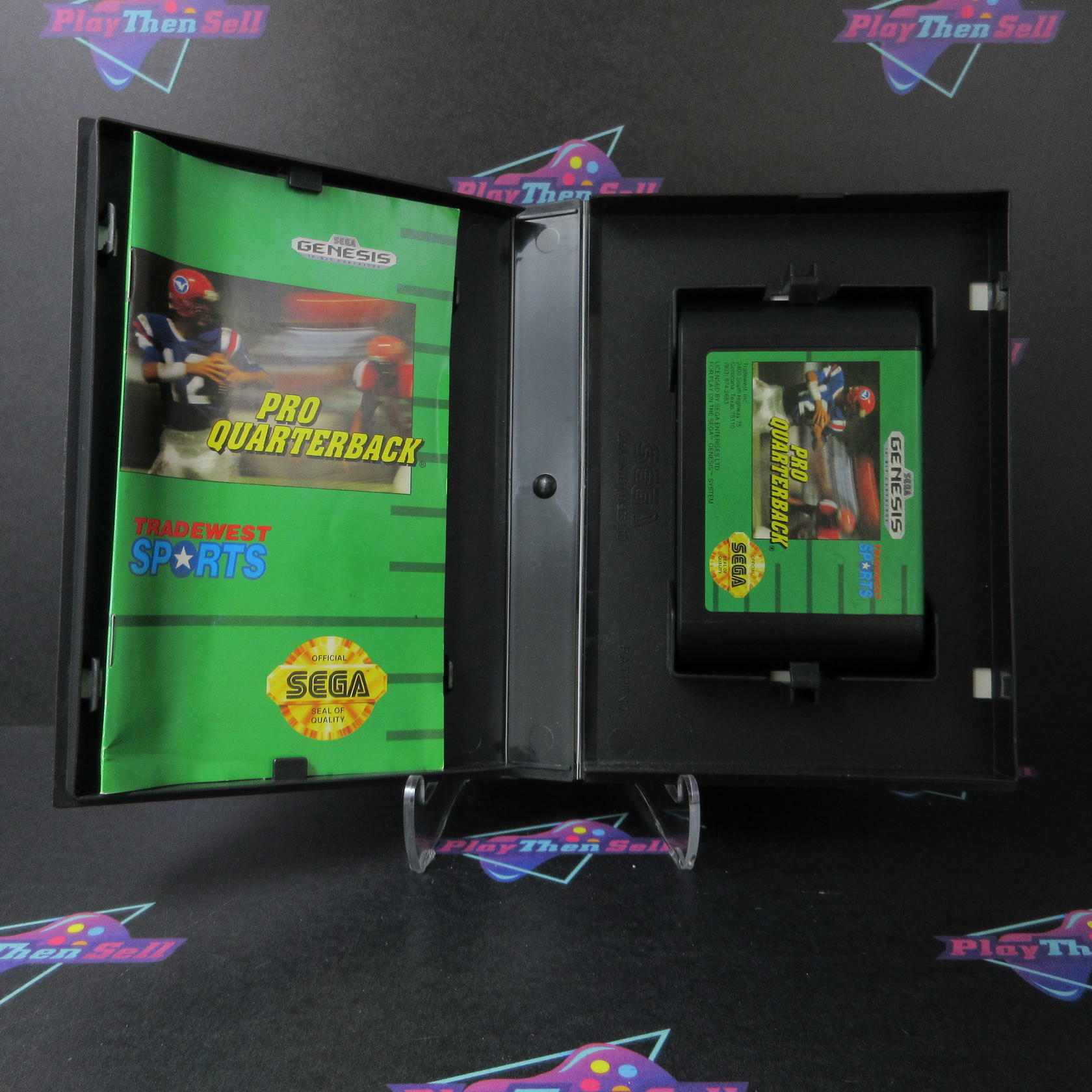 Pro Quarterback Sega Genesis Boxed Complete CIB - Very Good