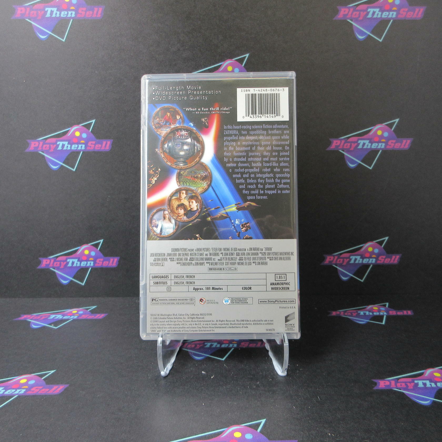 Zathura Sony Clear UMD Sony PSP UMD - Like New