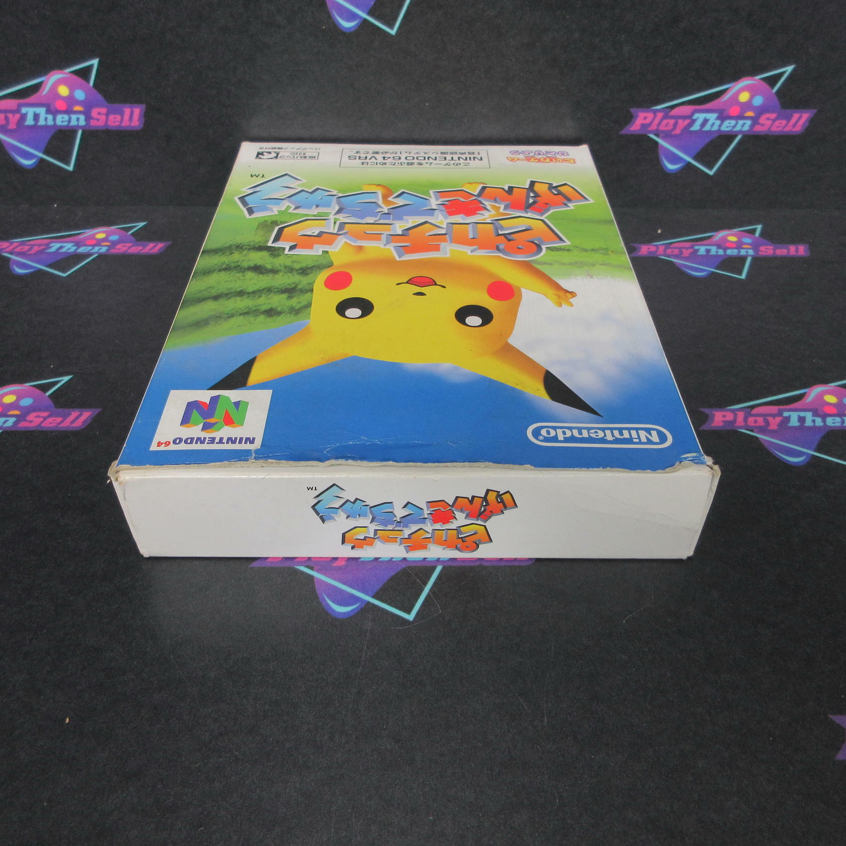 Pikachu Genki Dechu Hey You Pikachu N64 Nintendo 64 AD - Very Good