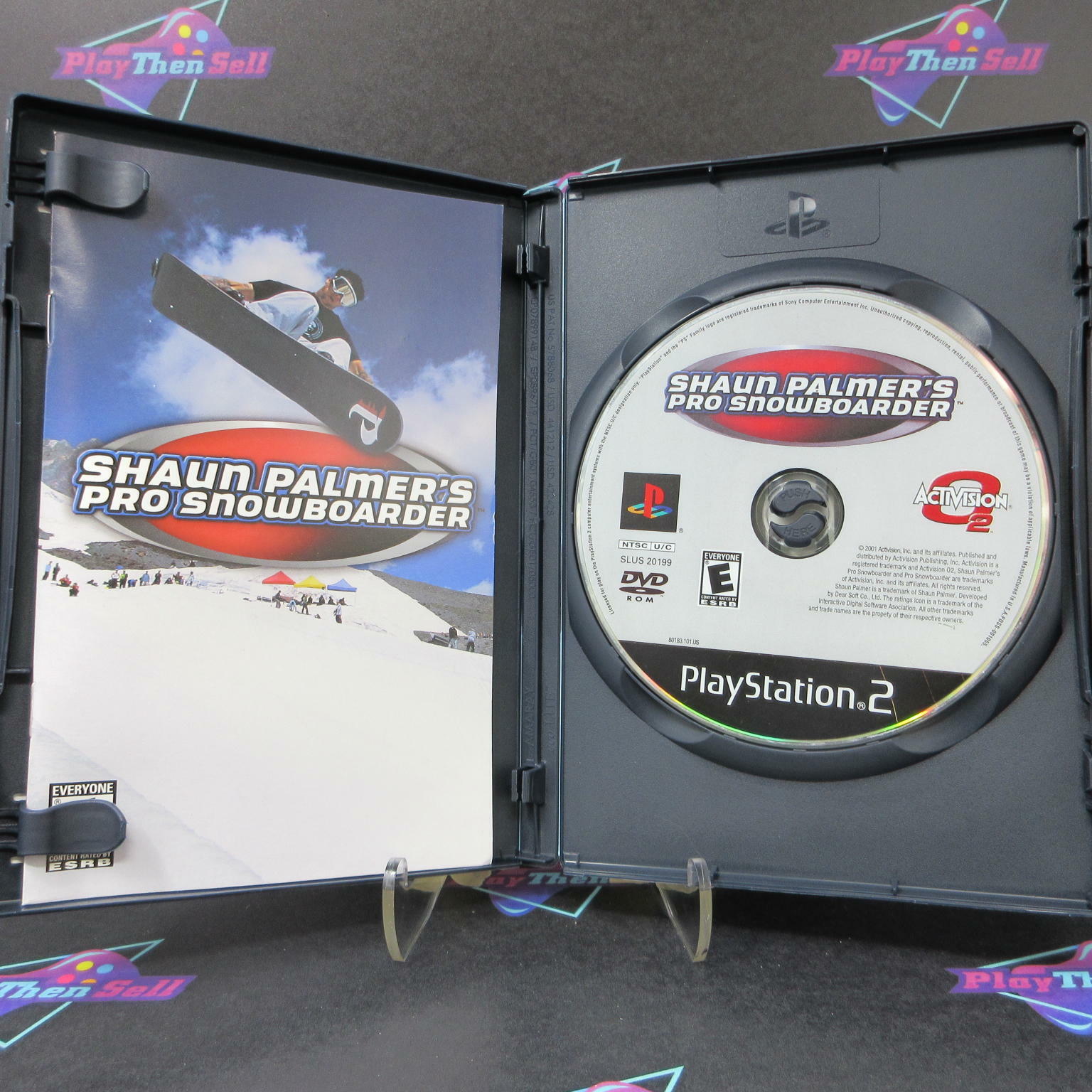 Shaun Palmer's Pro Snowboarder PS2 PlayStation 2 + Reg Card - Like New