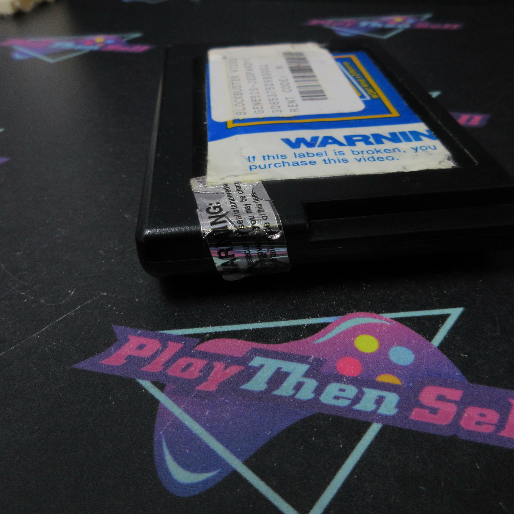 Jeopardy Sega Genesis AD Cartridge Only Authentic / Tested - Very Good