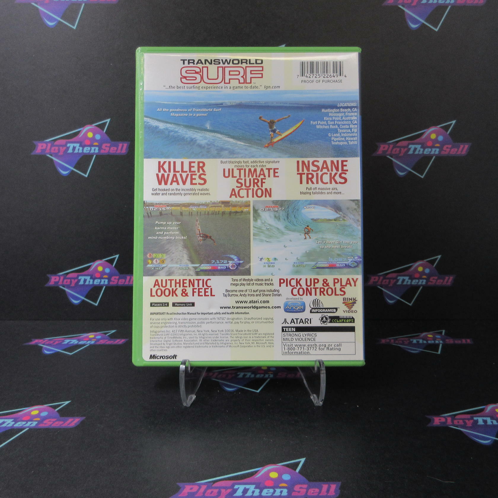 Transworld Surf Xbox AD Complete CIB - Very Good