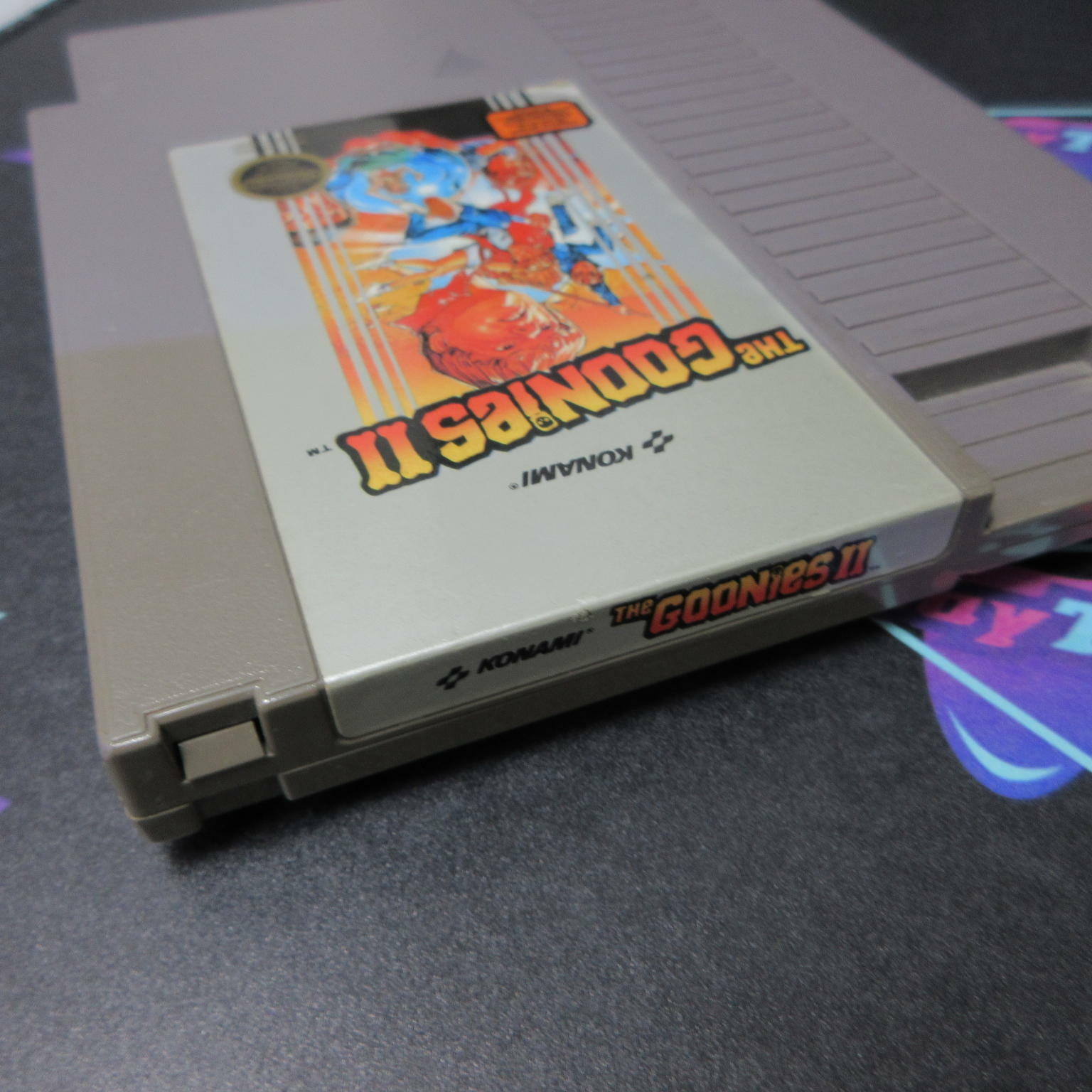 The Goonies II Nintendo NES Cartridge Authentic / Tested - Very Good