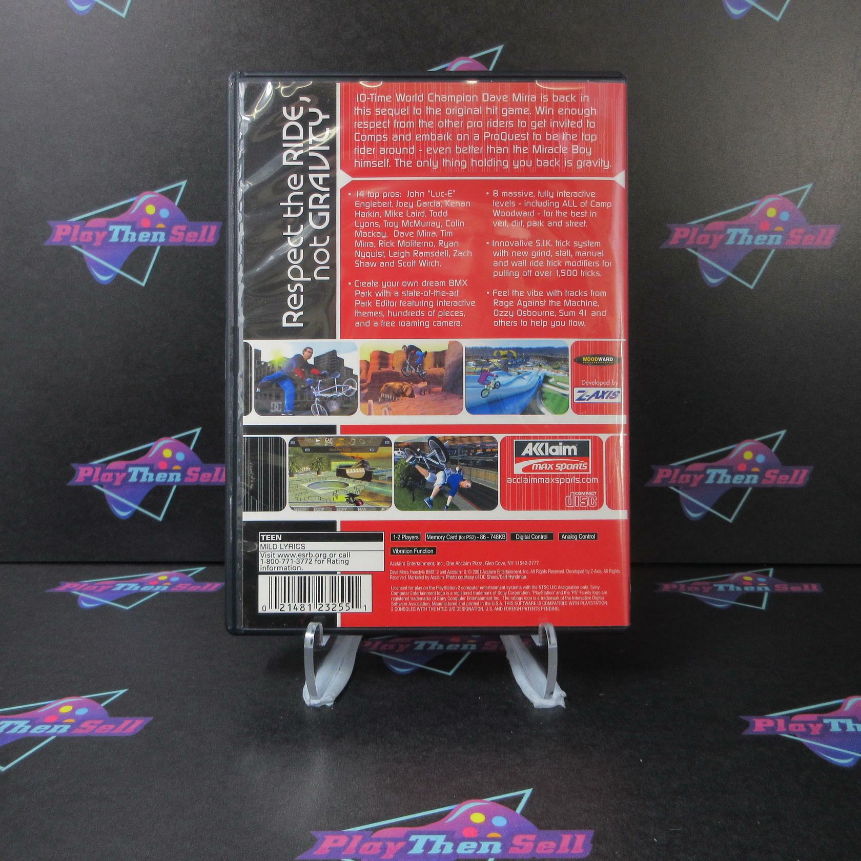 Dave Mirra Freestyle BMX 2 PS2 PlayStation 2 GH - Like New