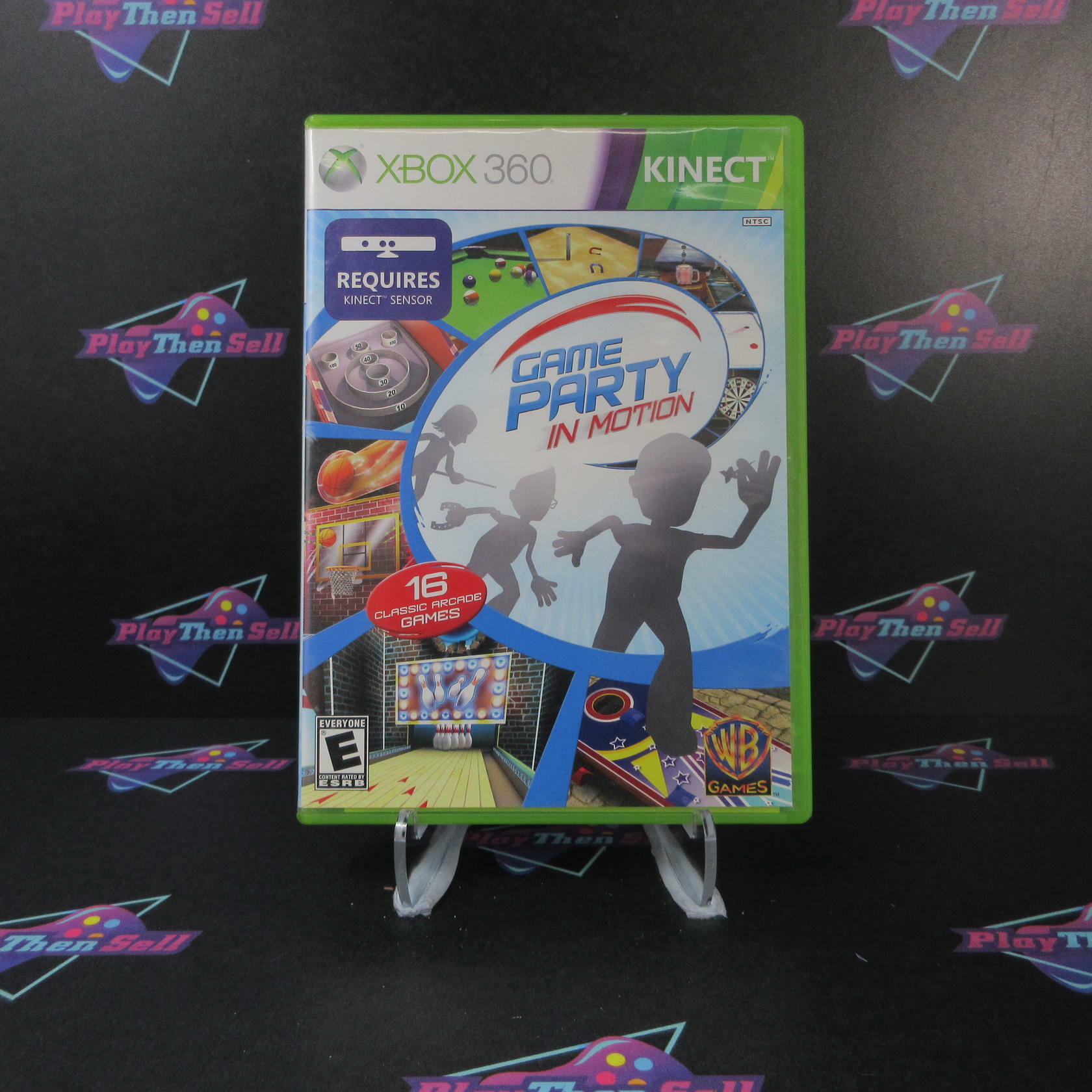 Game Party In Motion Xbox 360 AD Complete CIB - Very Good