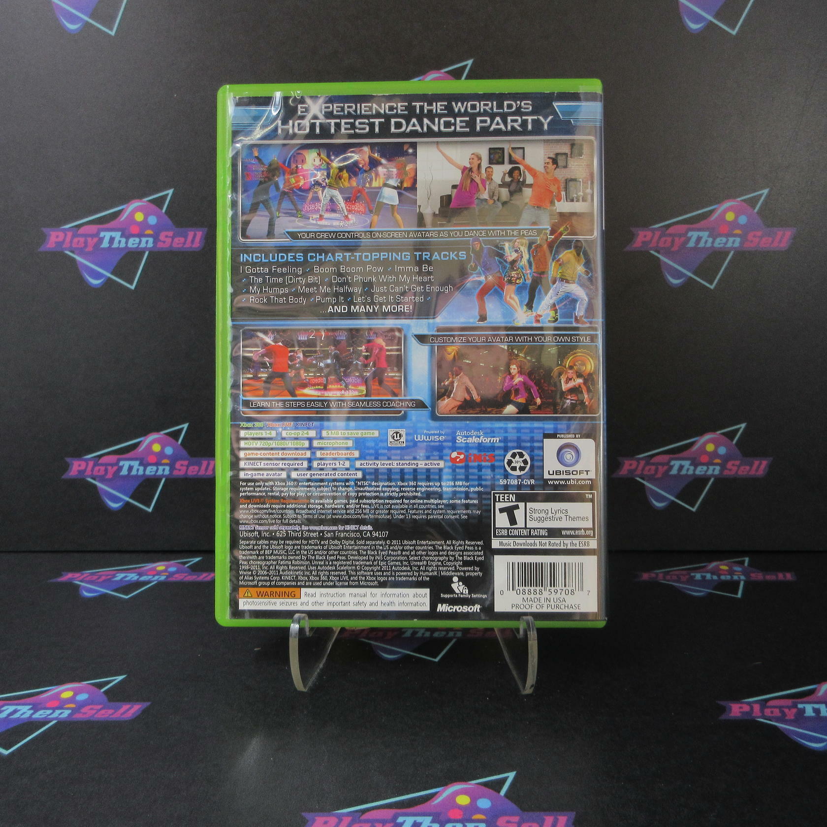 The Black Eyed Peas Experience Xbox 360 - Very Good