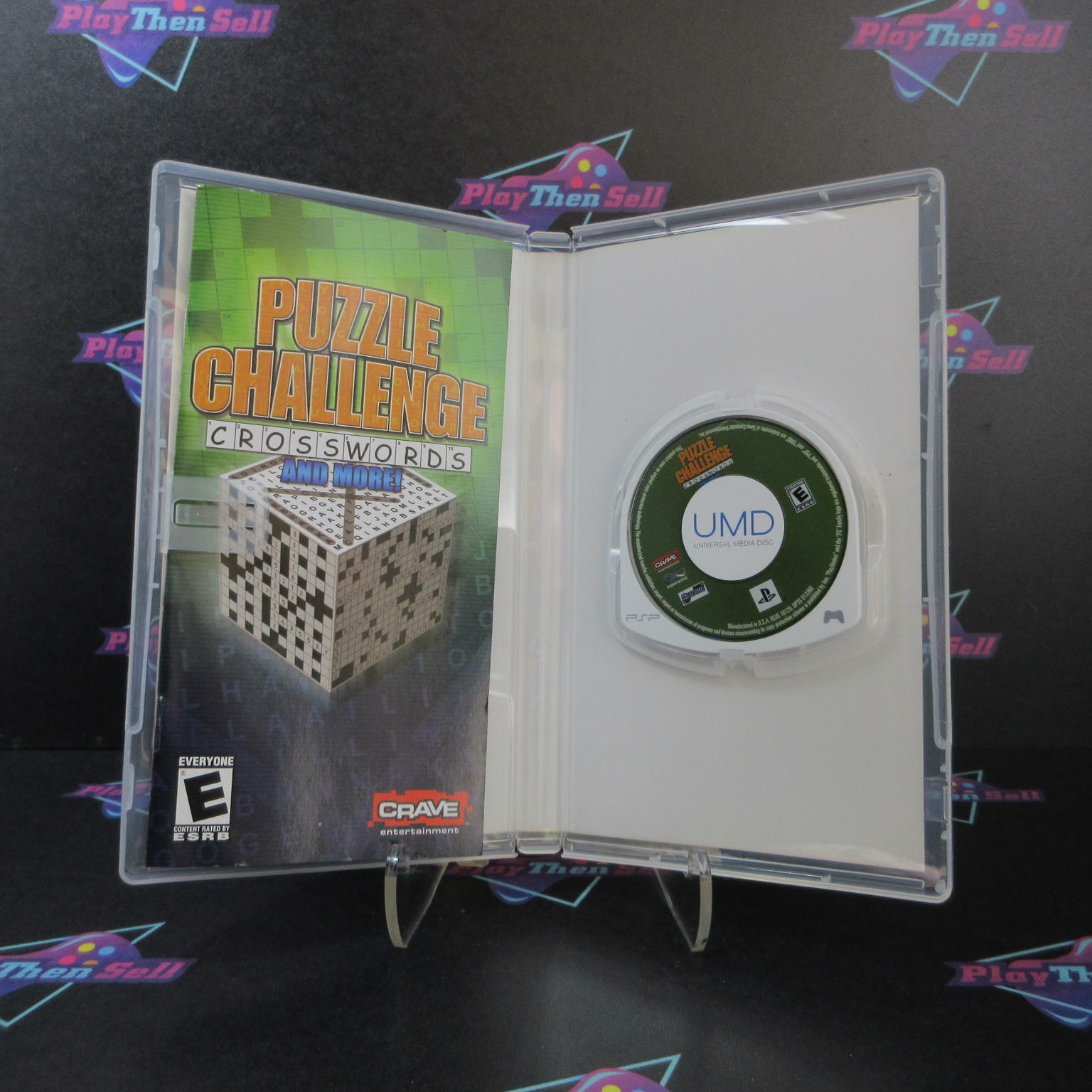 Puzzle Challenge Crosswords & More Sony PSP - Like New
