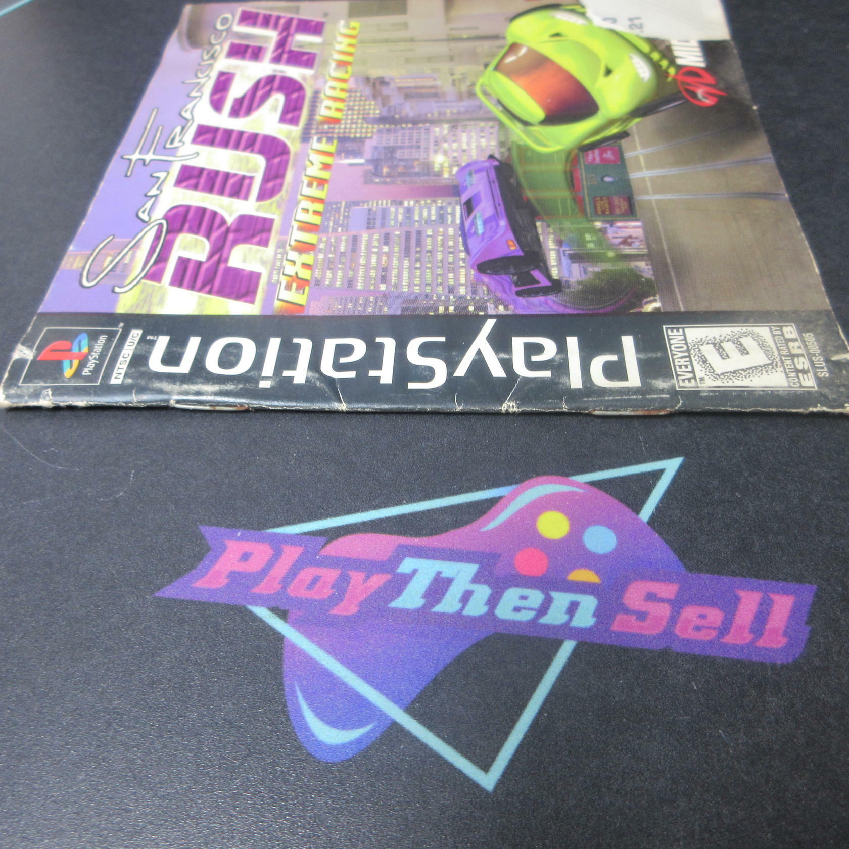San Francisco Rush Extreme Racing PS1 PlayStation 1 MD Complete CIB - Very Good